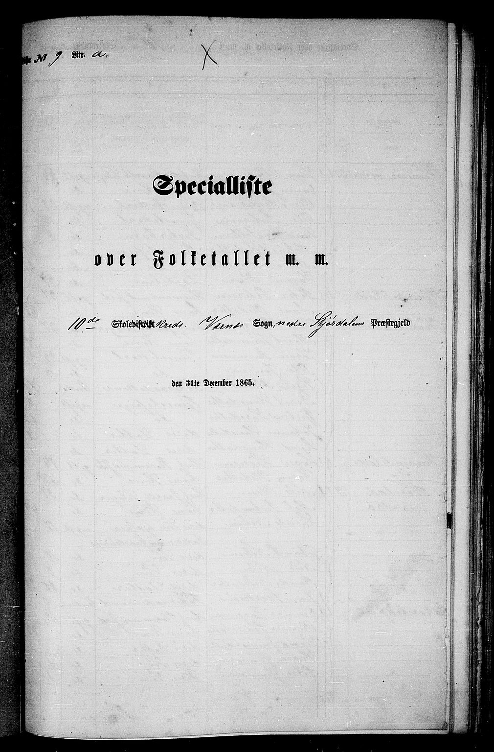 RA, Folketelling 1865 for 1714P Nedre Stjørdal prestegjeld, 1865, s. 206