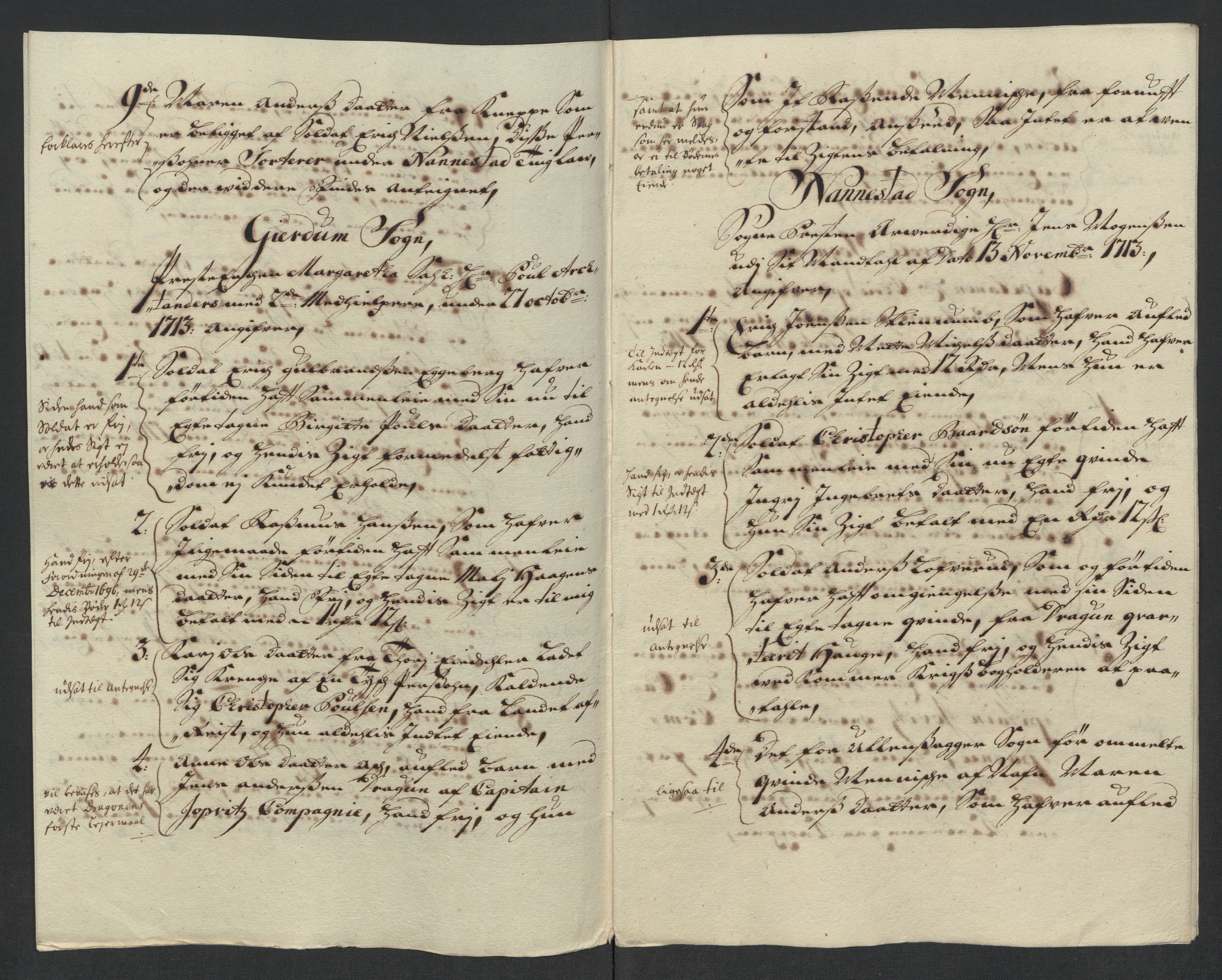 Rentekammeret inntil 1814, Reviderte regnskaper, Fogderegnskap, AV/RA-EA-4092/R12/L0723: Fogderegnskap Øvre Romerike, 1713-1714, s. 43