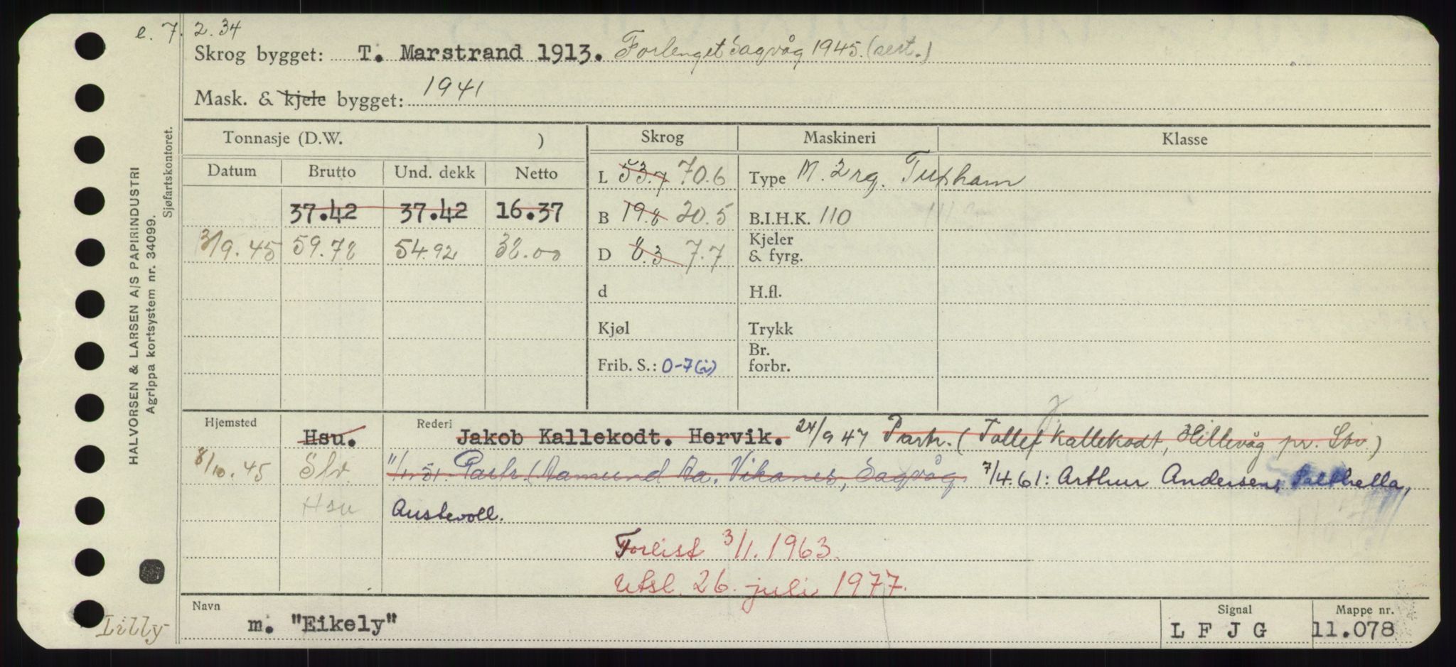 Sjøfartsdirektoratet med forløpere, Skipsmålingen, AV/RA-S-1627/H/Hd/L0009: Fartøy, E, s. 159