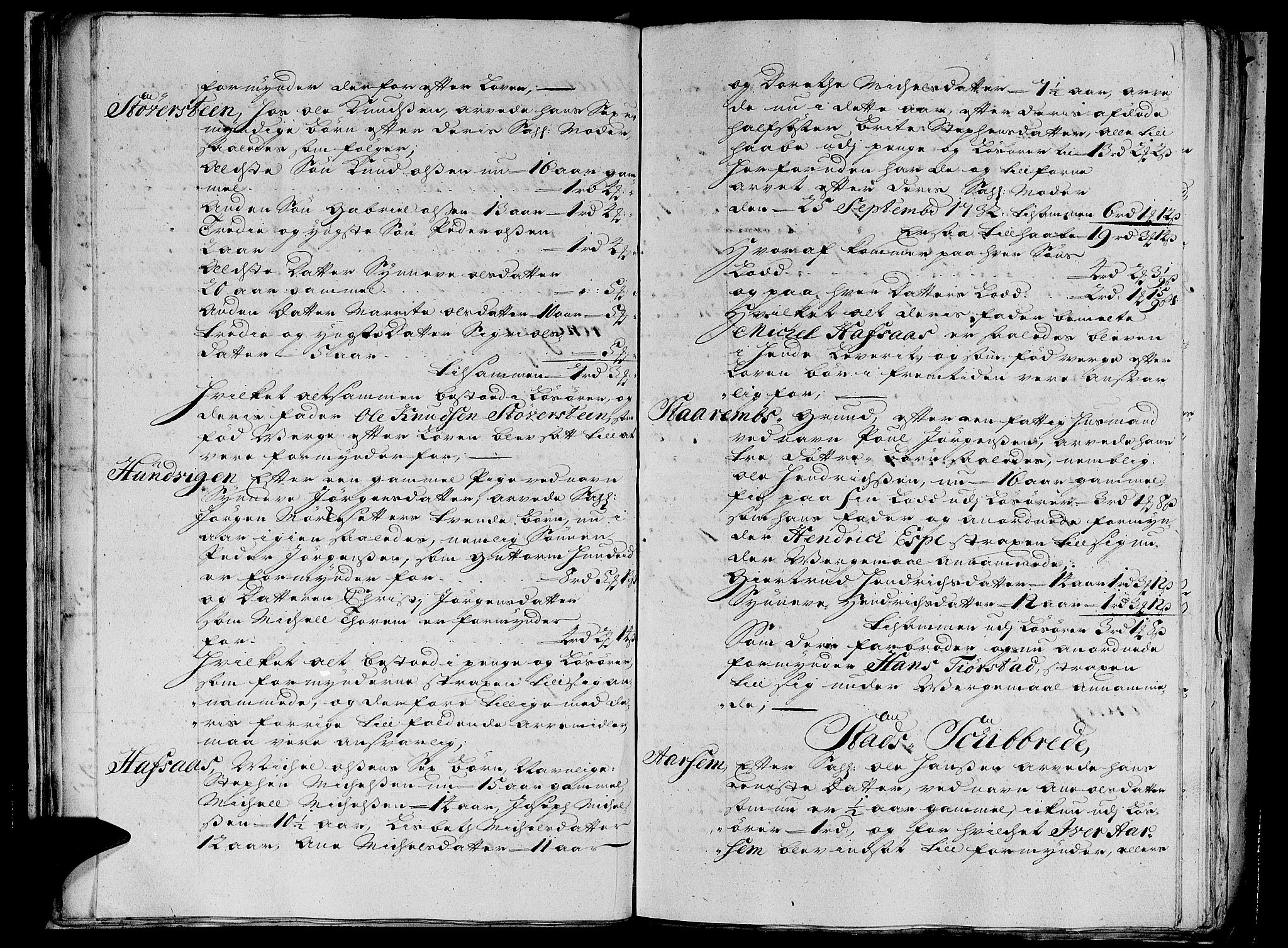 Nordfjord sorenskriveri, SAB/A-2801/04/04a/L0008: Skifteprotokollar, 1733-1744, s. 33