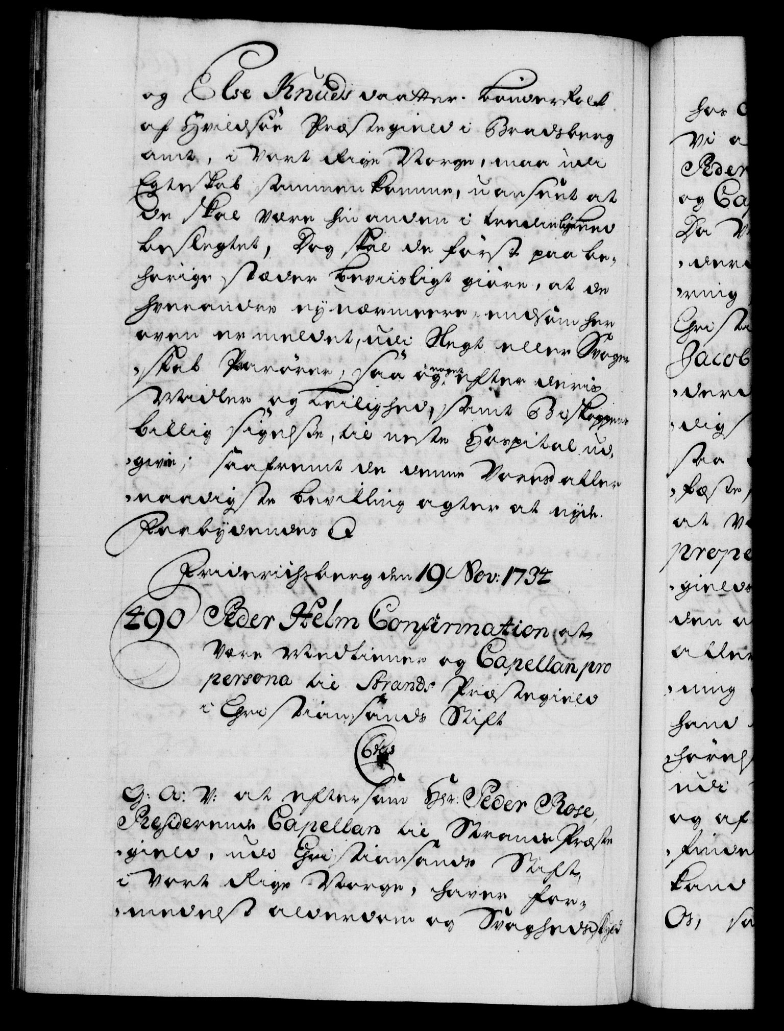 Danske Kanselli 1572-1799, AV/RA-EA-3023/F/Fc/Fca/Fcaa/L0028: Norske registre, 1733-1734, s. 669b