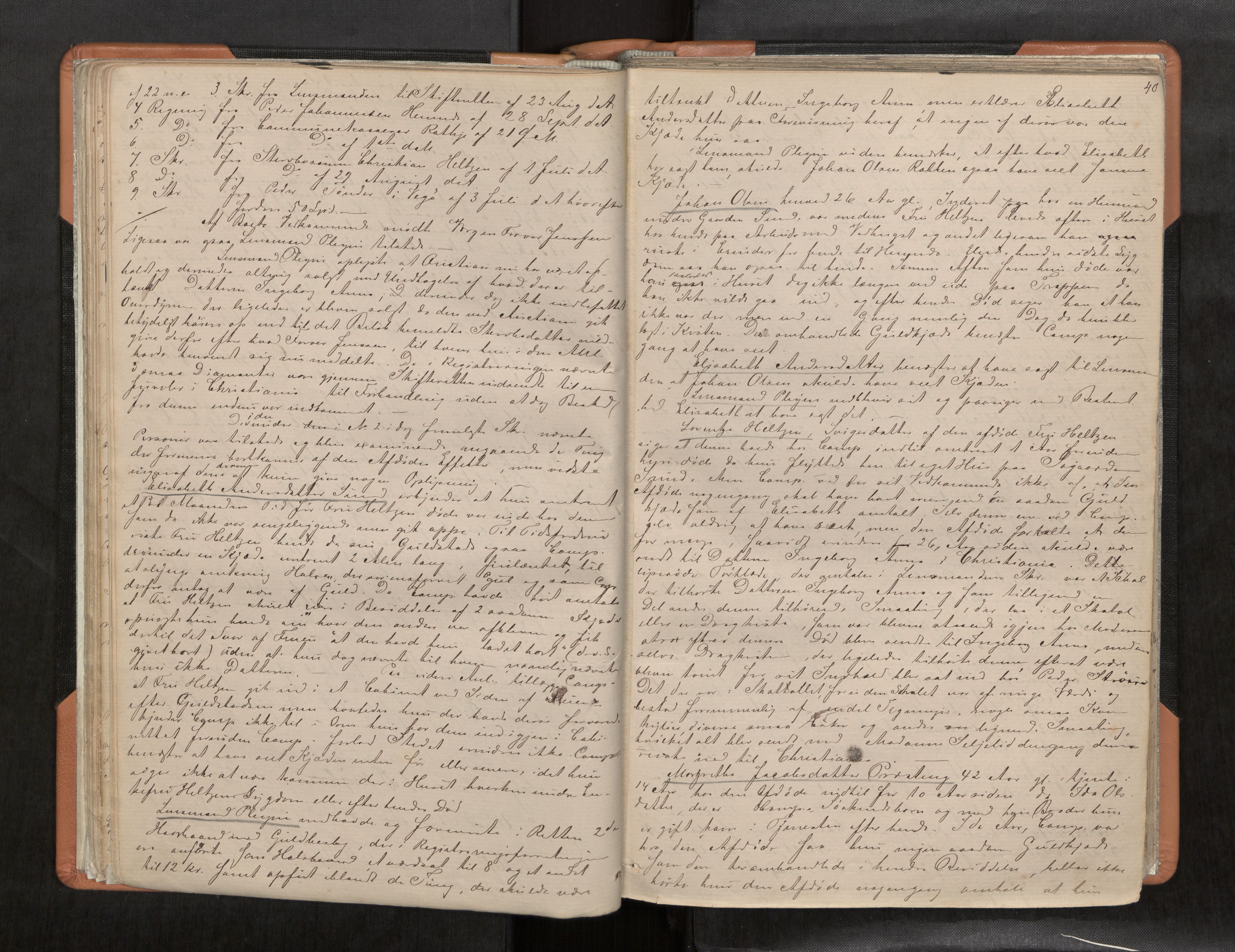 Rana sorenskriveri , AV/SAT-A-1108/1/3/3B/L0004: Skiftebehandlingsprotokoll, 1877-1886, s. 40