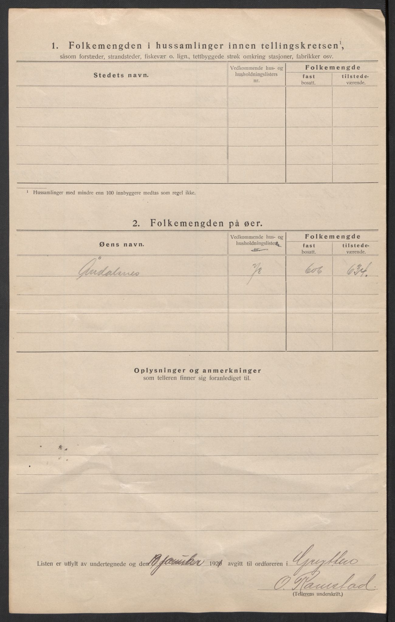 SAT, Folketelling 1920 for 1539 Grytten herred, 1920, s. 17