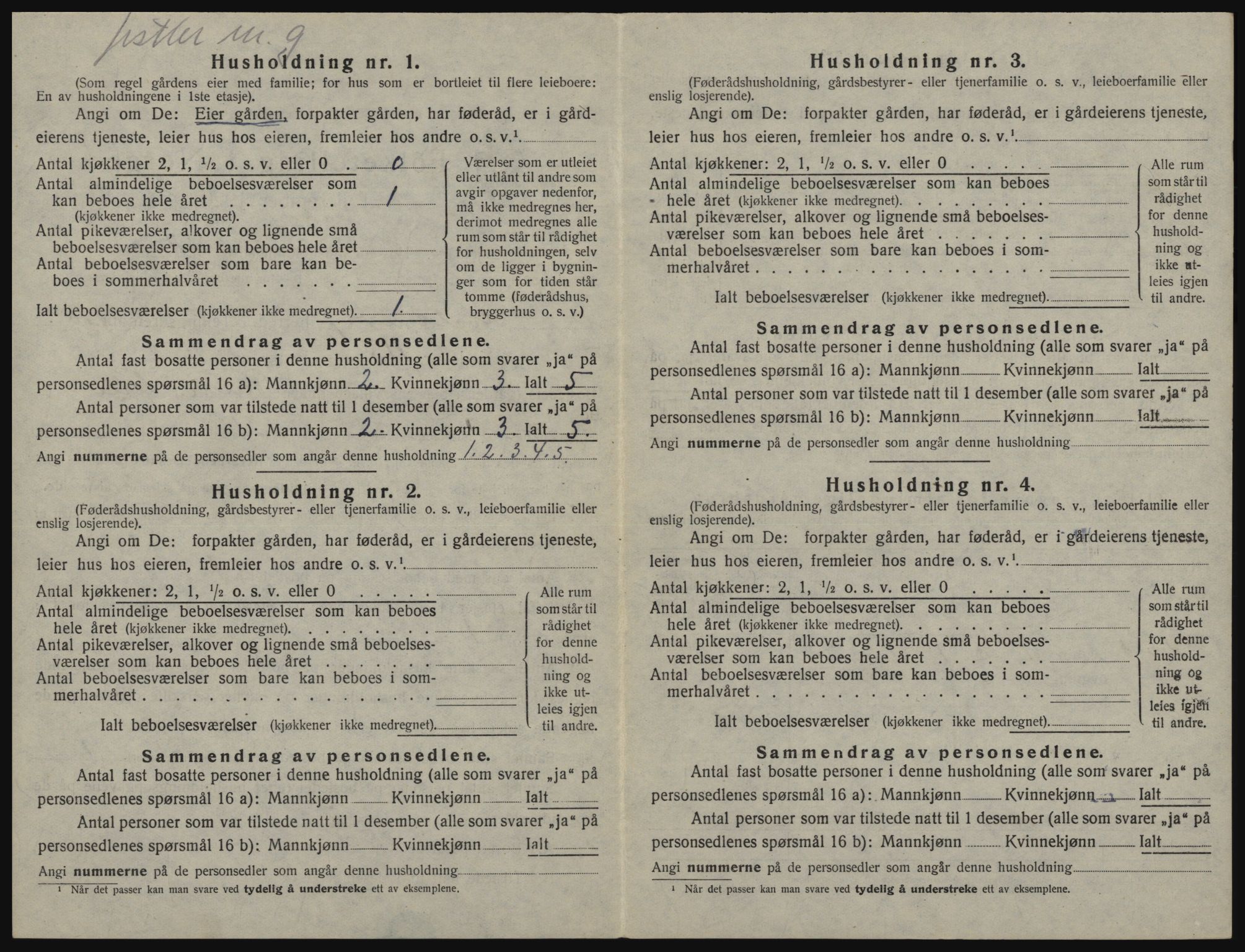 SATØ, Folketelling 1920 for 2017 Kvalsund herred, 1920, s. 455