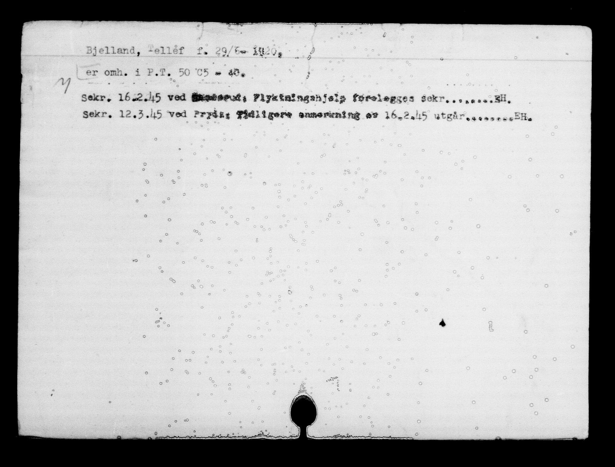Den Kgl. Norske Legasjons Flyktningskontor, AV/RA-S-6753/V/Va/L0007: Kjesäterkartoteket.  Flyktningenr. 12700-15723, 1940-1945, s. 29