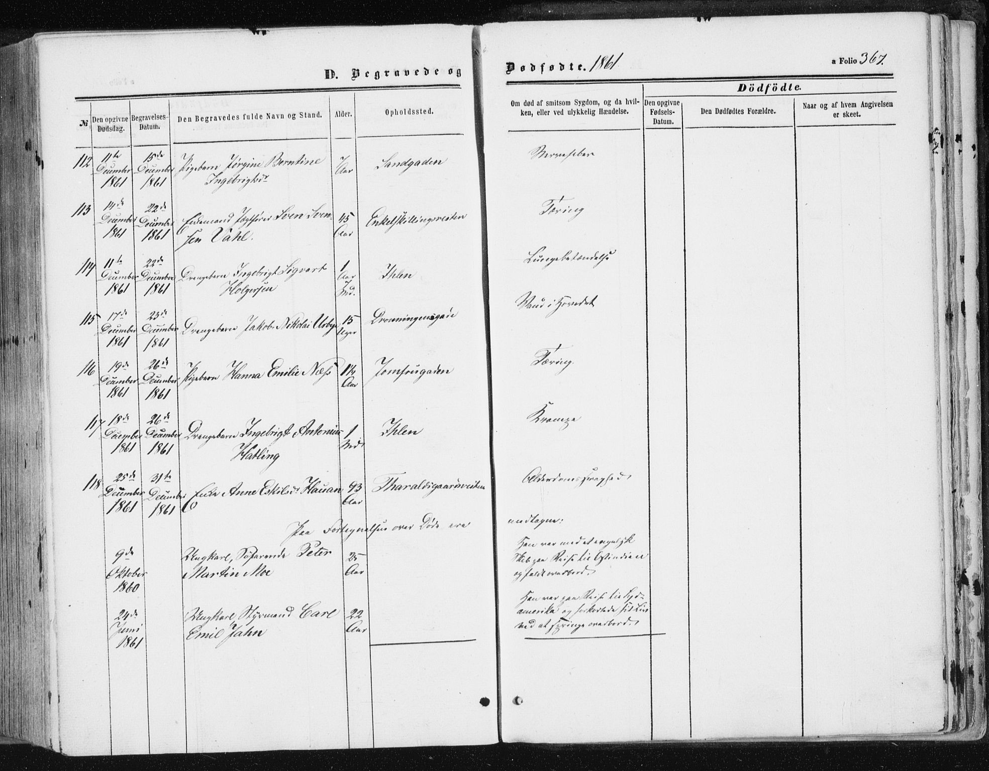 Ministerialprotokoller, klokkerbøker og fødselsregistre - Sør-Trøndelag, SAT/A-1456/602/L0115: Ministerialbok nr. 602A13, 1860-1872, s. 367