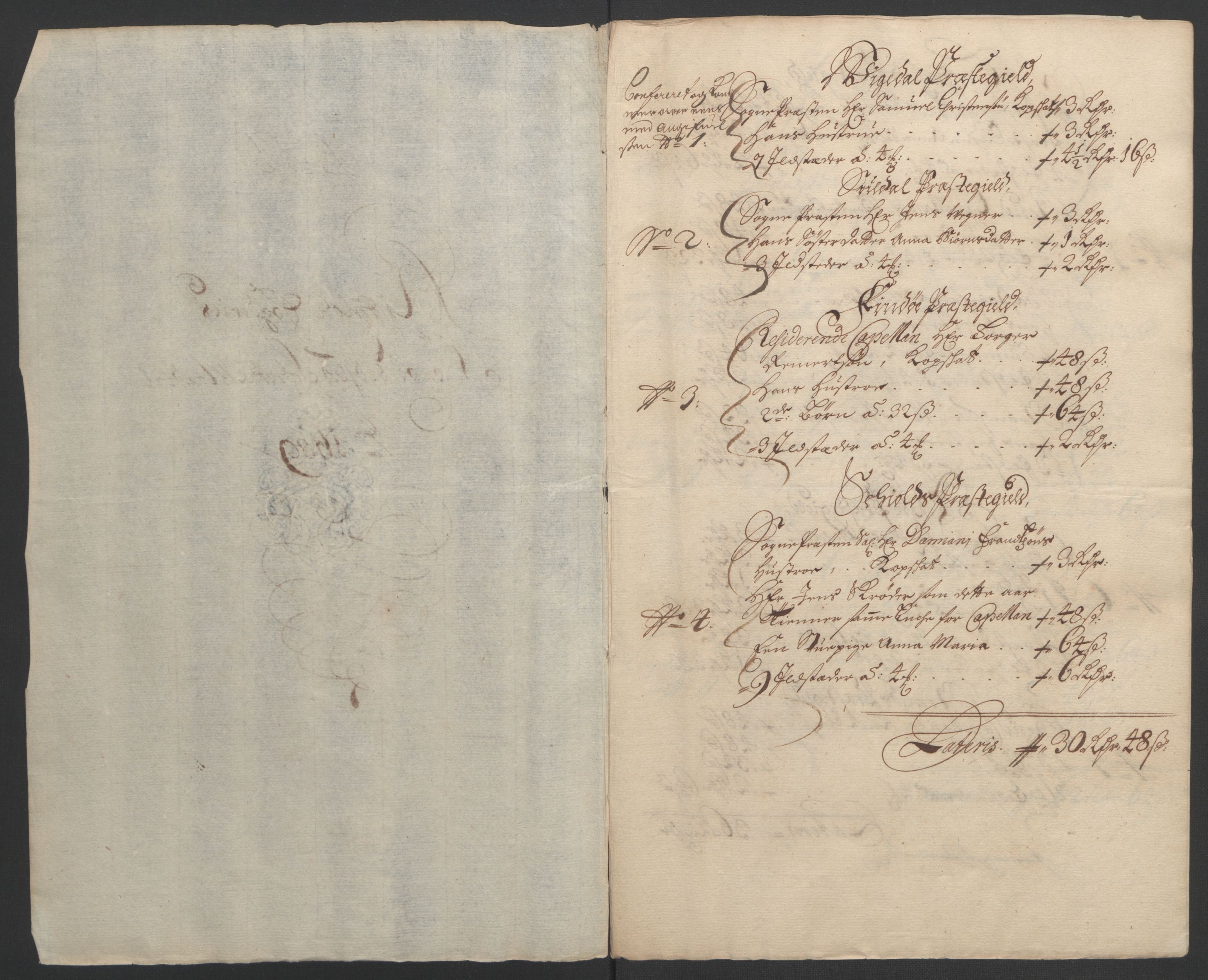 Rentekammeret inntil 1814, Reviderte regnskaper, Fogderegnskap, AV/RA-EA-4092/R47/L2856: Fogderegnskap Ryfylke, 1689-1693, s. 53