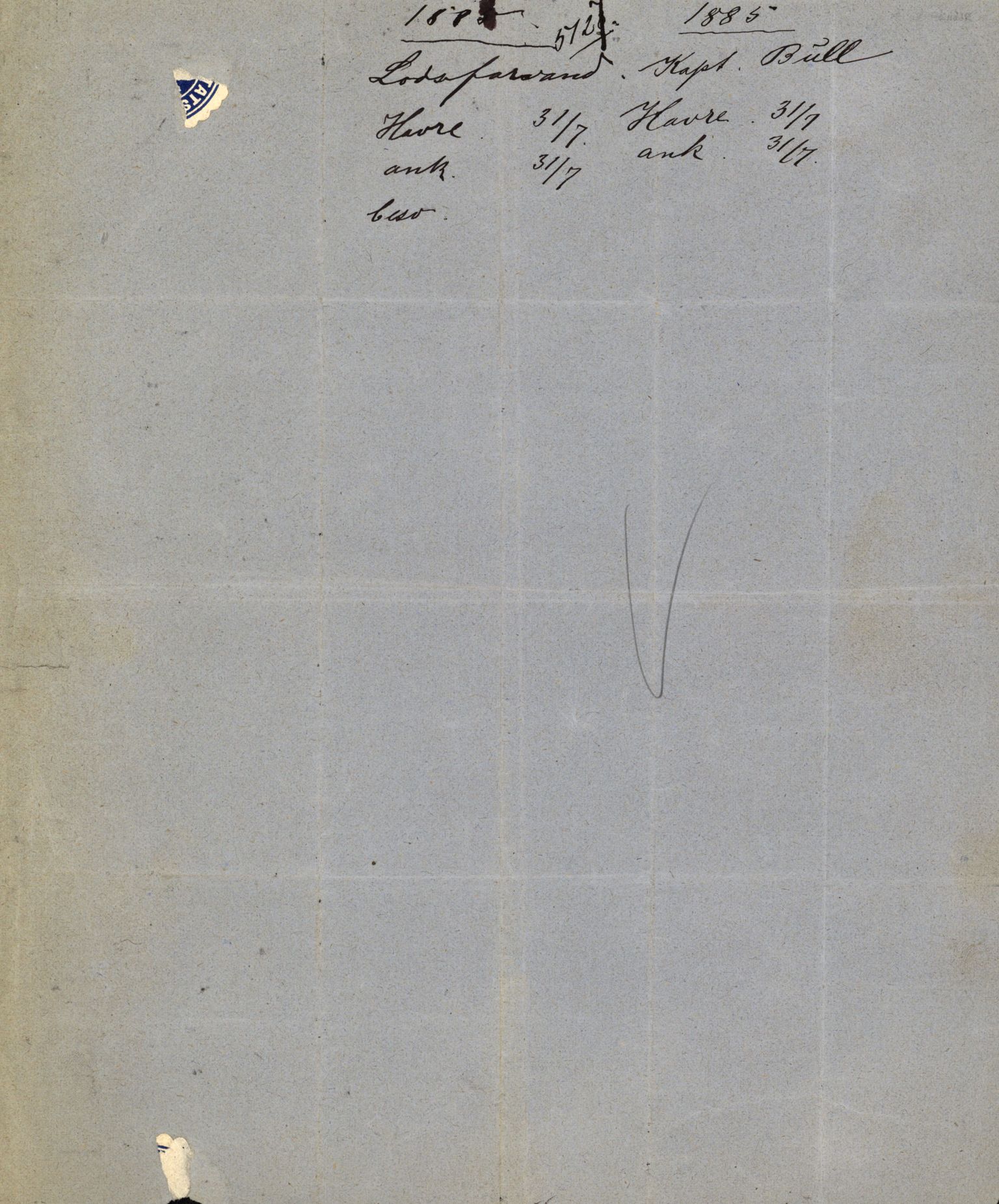 Pa 63 - Østlandske skibsassuranceforening, VEMU/A-1079/G/Ga/L0018/0002: Havaridokumenter / Anne Malene, Væni, Øgir, Fredrikke, Fredrik Stang, 1885, s. 30