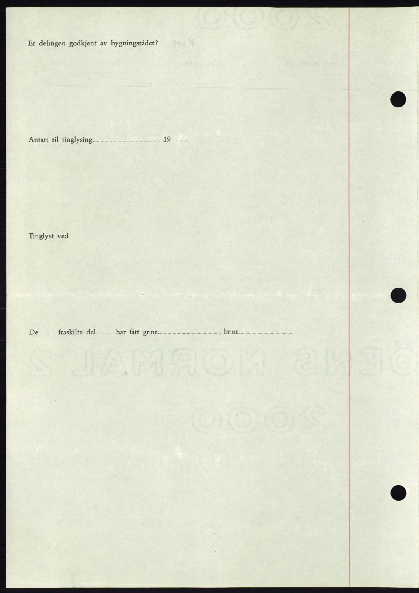 Søre Sunnmøre sorenskriveri, AV/SAT-A-4122/1/2/2C/L0077: Pantebok nr. 3A, 1945-1946, Dagboknr: 327/1945