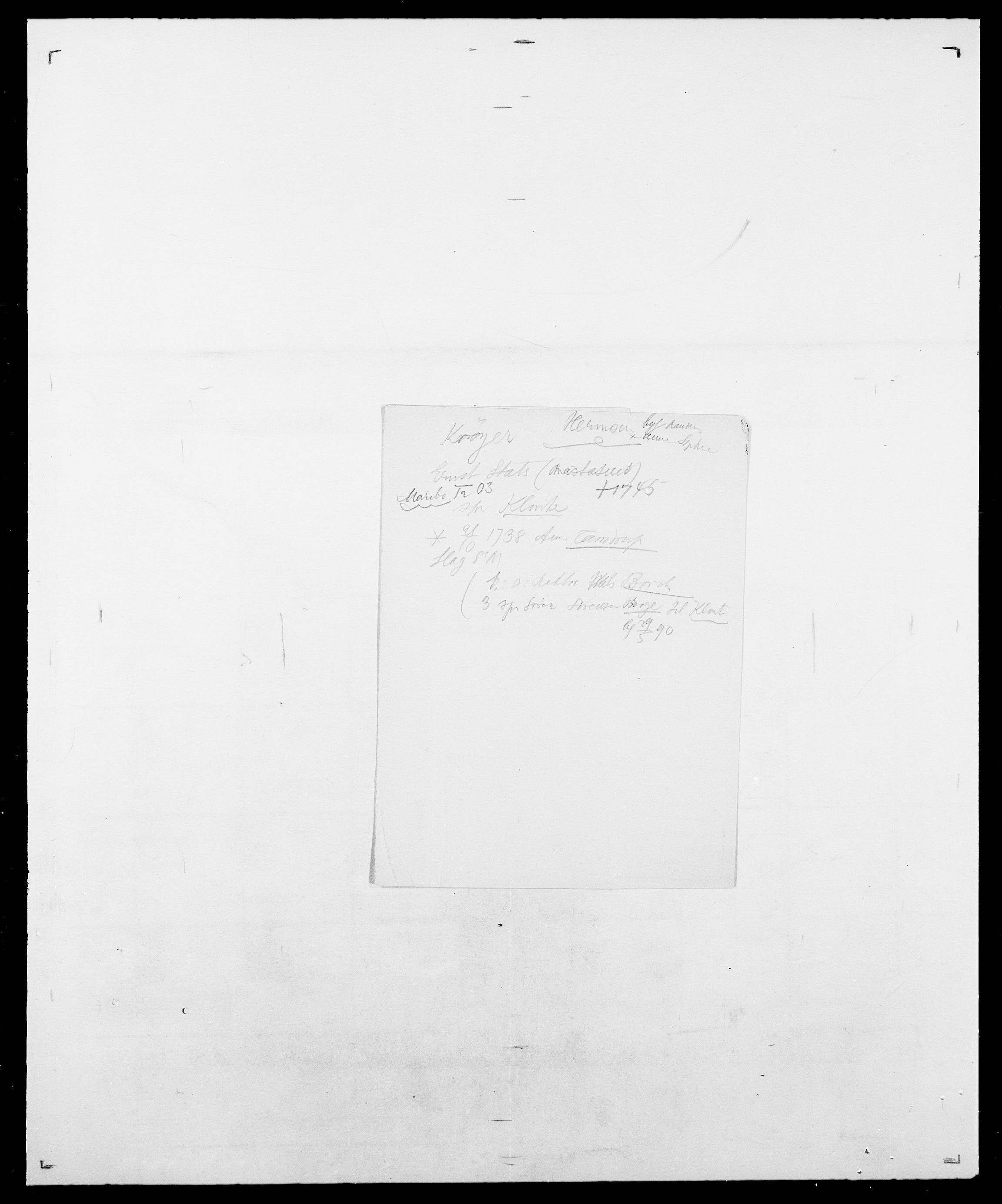 Delgobe, Charles Antoine - samling, SAO/PAO-0038/D/Da/L0022: Krog - Lasteen, s. 179