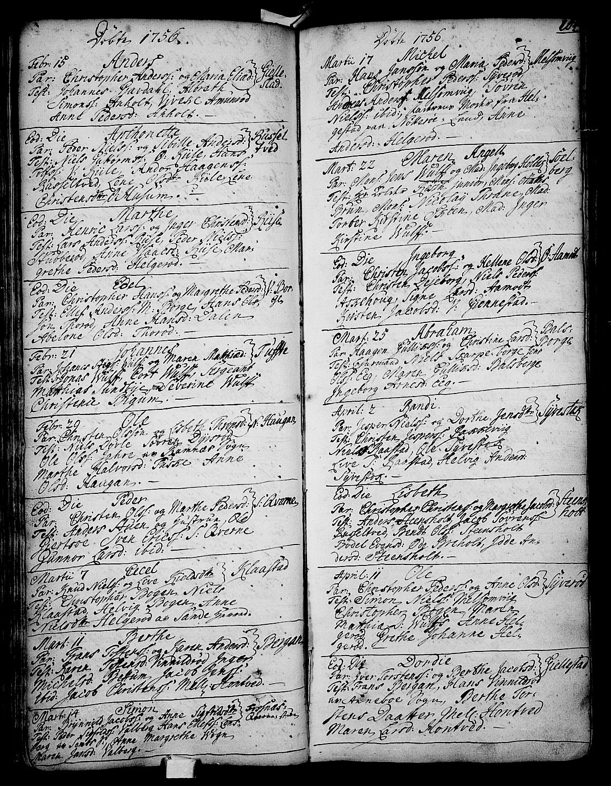 Stokke kirkebøker, AV/SAKO-A-320/F/Fa/L0002: Ministerialbok nr. I 2, 1732-1770, s. 104