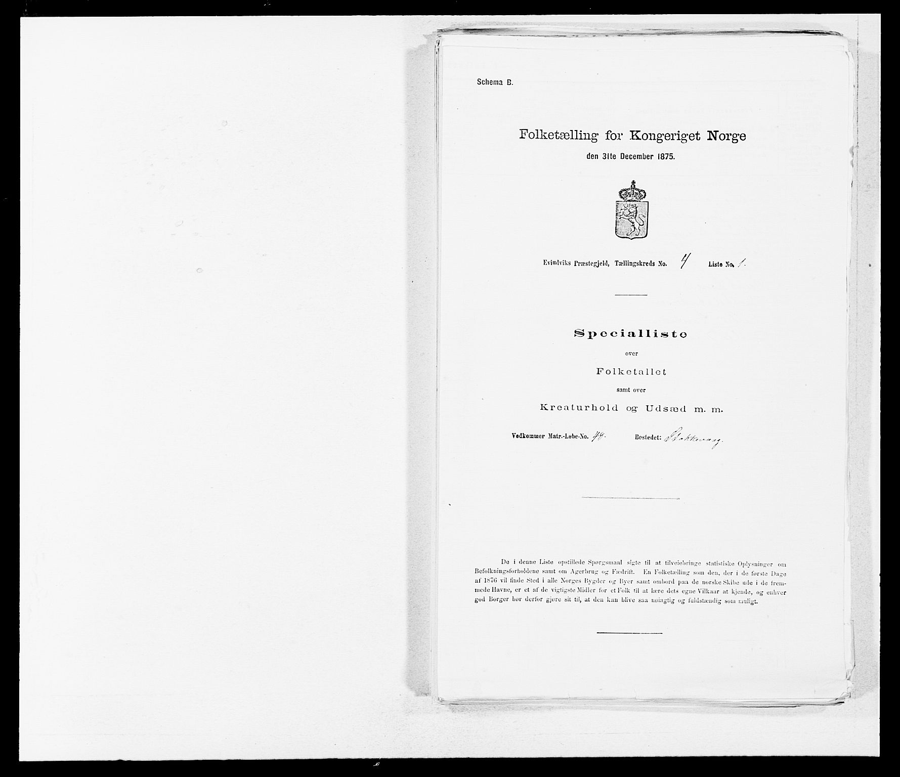 SAB, Folketelling 1875 for 1411P Eivindvik prestegjeld, 1875, s. 1250