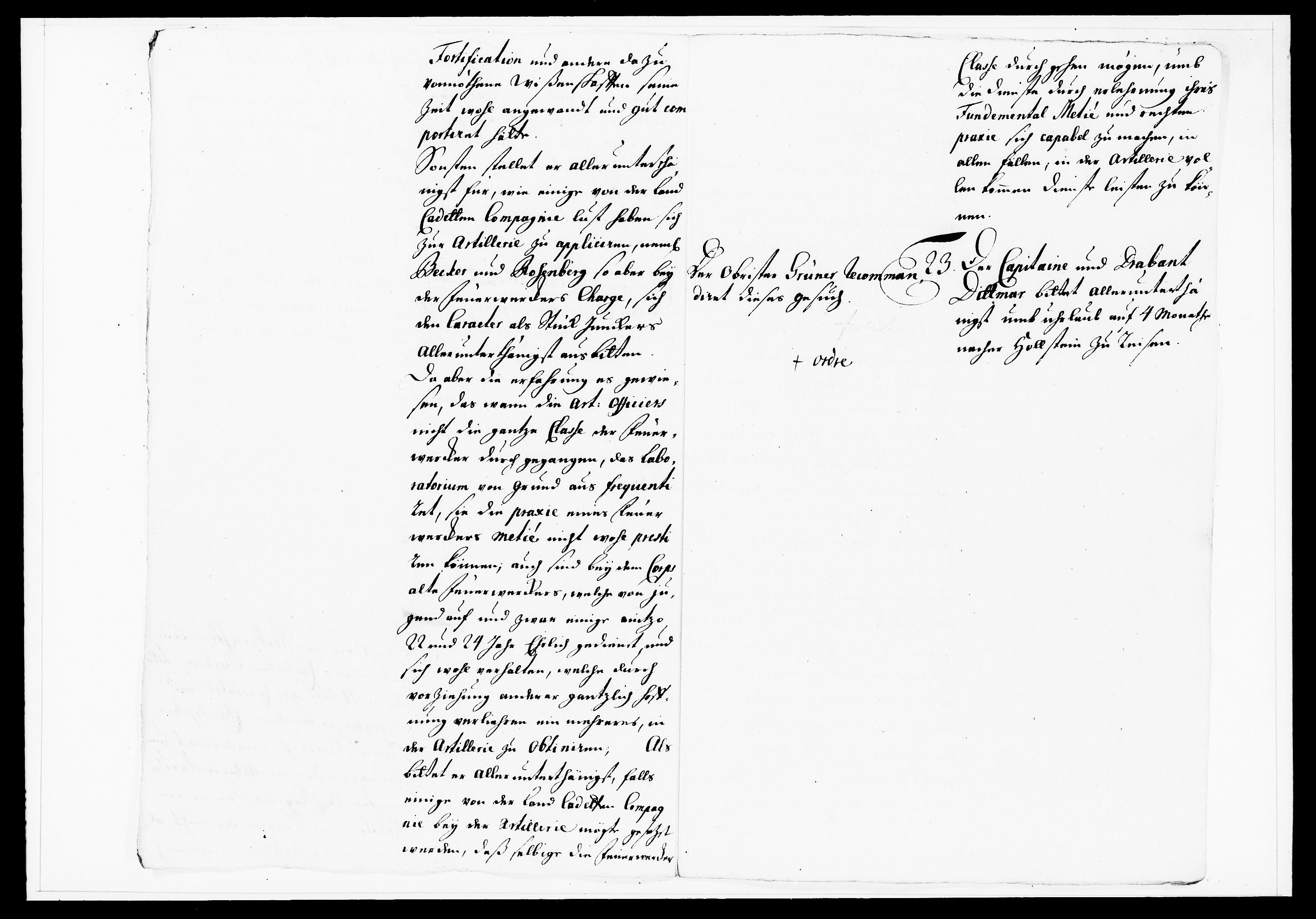 Krigskollegiet, Krigskancelliet, DRA/A-0006/-/1130-1137: Refererede sager, 1736, s. 172