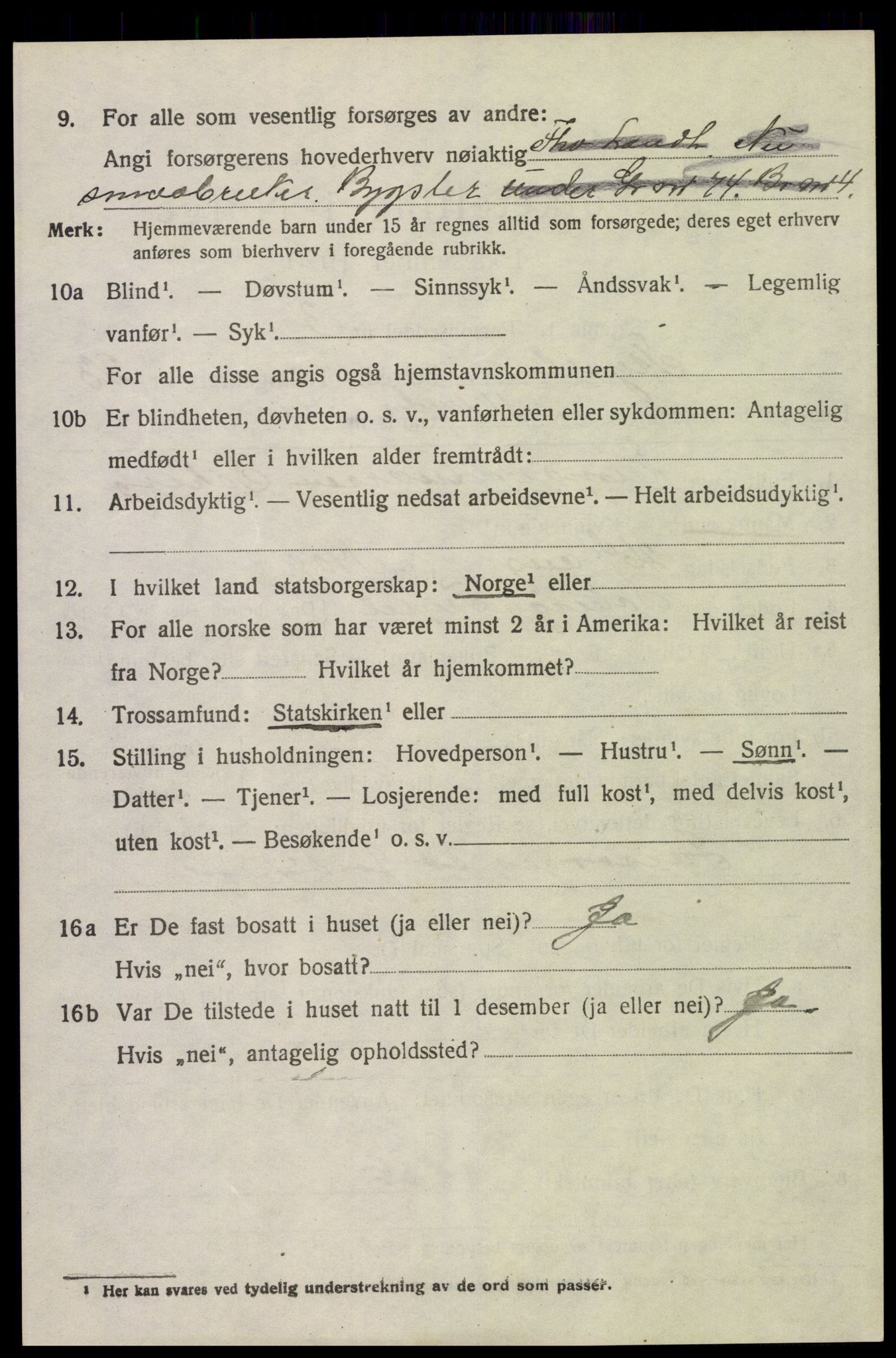 SAH, Folketelling 1920 for 0428 Trysil herred, 1920, s. 14970