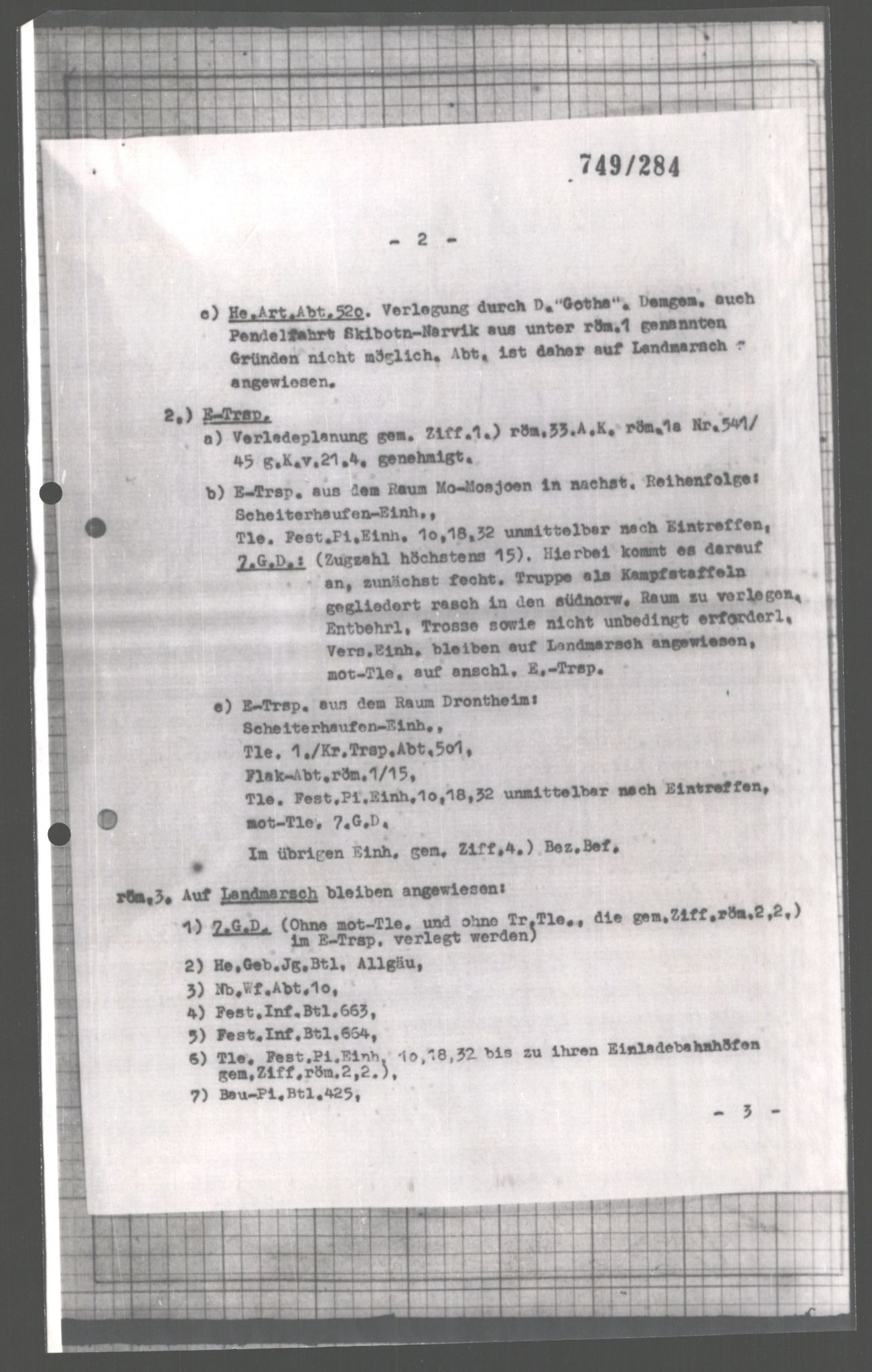 Forsvarets Overkommando. 2 kontor. Arkiv 11.4. Spredte tyske arkivsaker, AV/RA-RAFA-7031/D/Dar/Dara/L0004: Krigsdagbøker for 20. Gebirgs-Armee-Oberkommando (AOK 20), 1945, s. 737