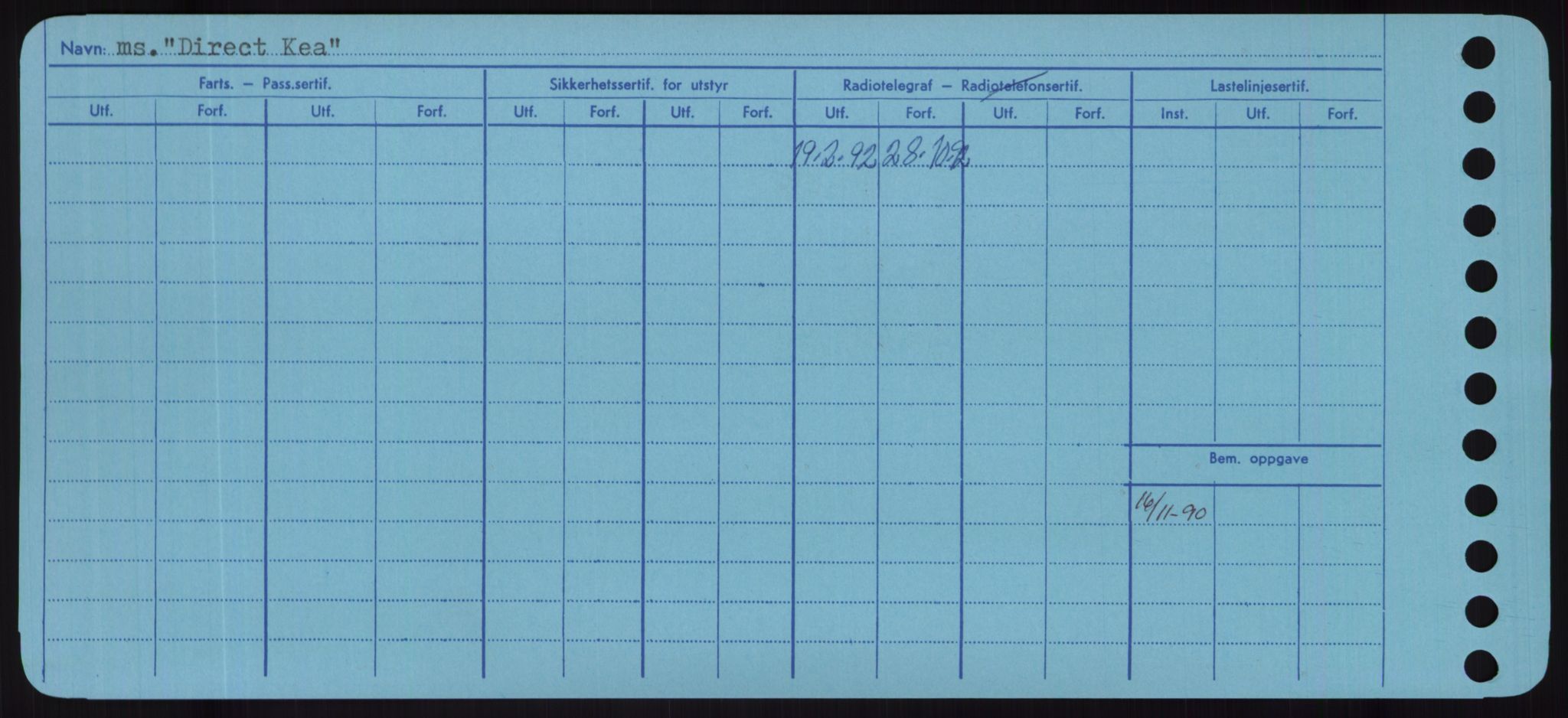 Sjøfartsdirektoratet med forløpere, Skipsmålingen, RA/S-1627/H/Hd/L0008: Fartøy, C-D, s. 508