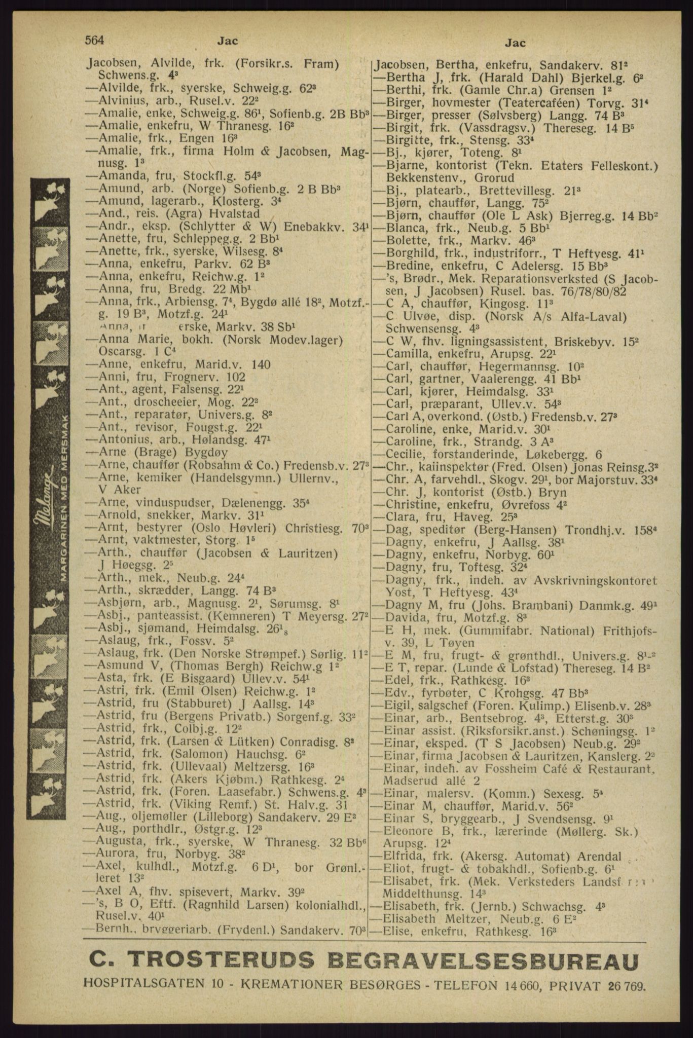 Kristiania/Oslo adressebok, PUBL/-, 1929, s. 564