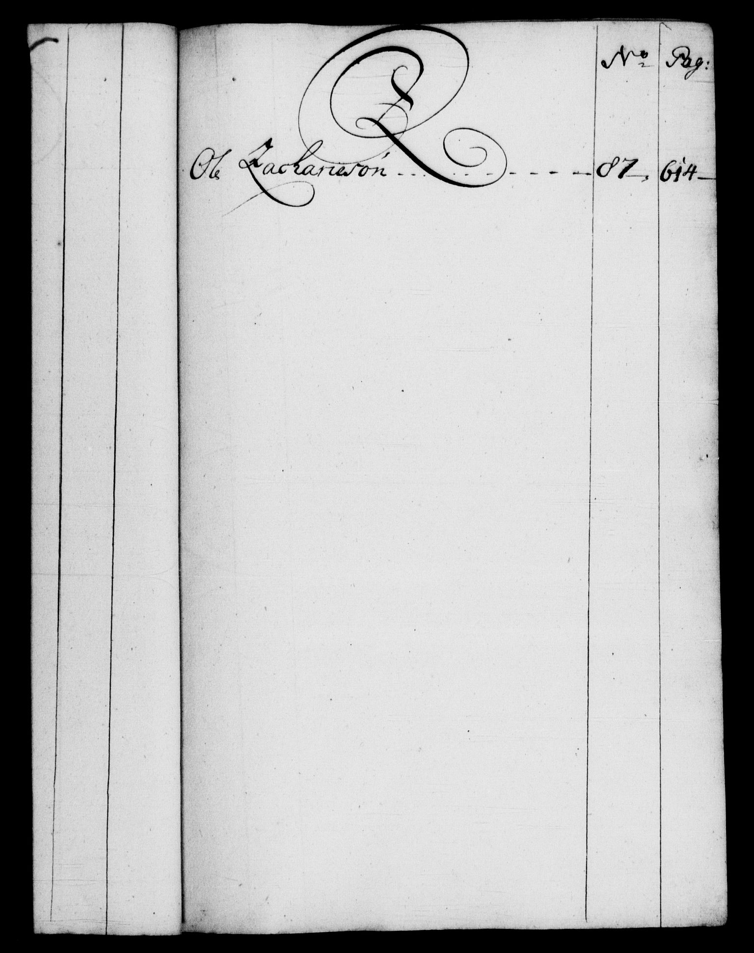 Rentekammeret, Kammerkanselliet, RA/EA-3111/G/Gf/Gfb/L0001: Register til norske relasjons- og resolusjonsprotokoller (merket RK 52.96), 1720-1749, s. 208