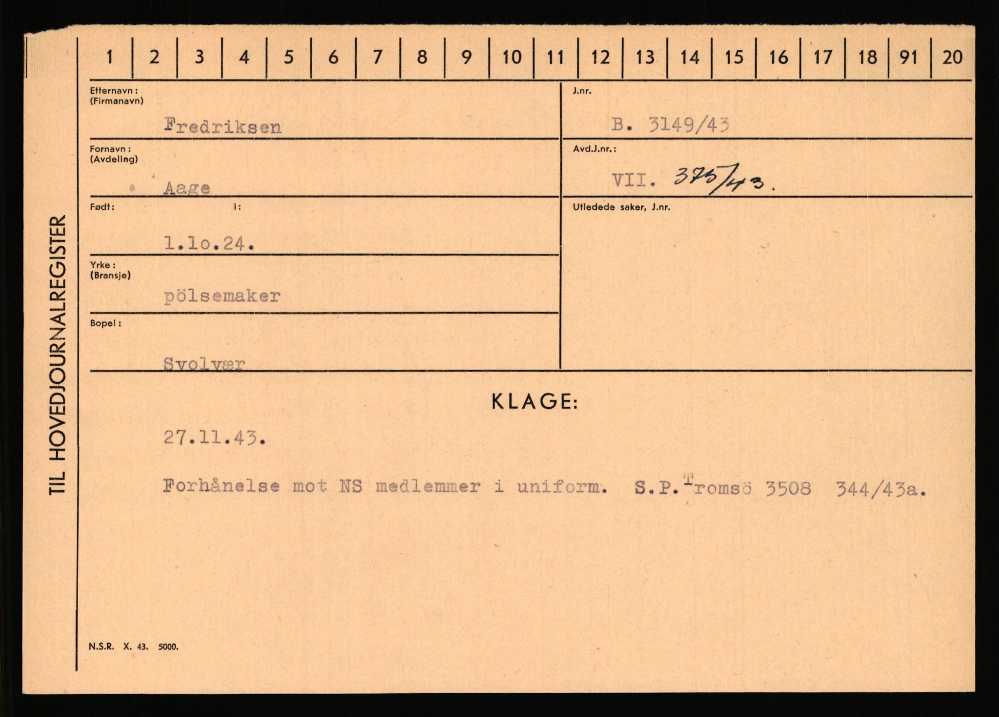 Statspolitiet - Hovedkontoret / Osloavdelingen, AV/RA-S-1329/C/Ca/L0004: Eid - funn av gjenstander	, 1943-1945, s. 4396