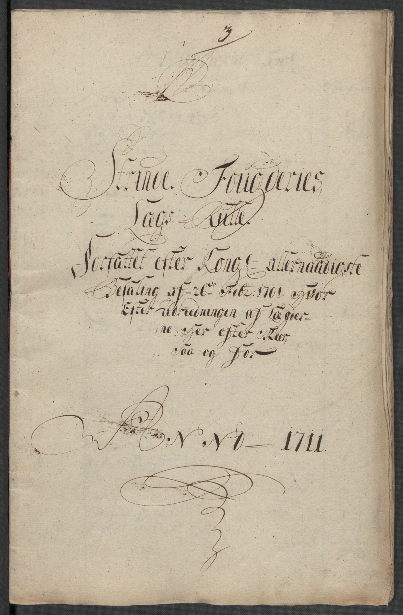 Rentekammeret inntil 1814, Reviderte regnskaper, Fogderegnskap, RA/EA-4092/R61/L4112: Fogderegnskap Strinda og Selbu, 1711, s. 58