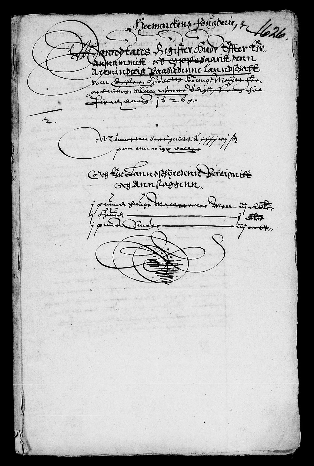 Rentekammeret inntil 1814, Reviderte regnskaper, Lensregnskaper, RA/EA-5023/R/Rb/Rba/L0077: Akershus len, 1626-1627