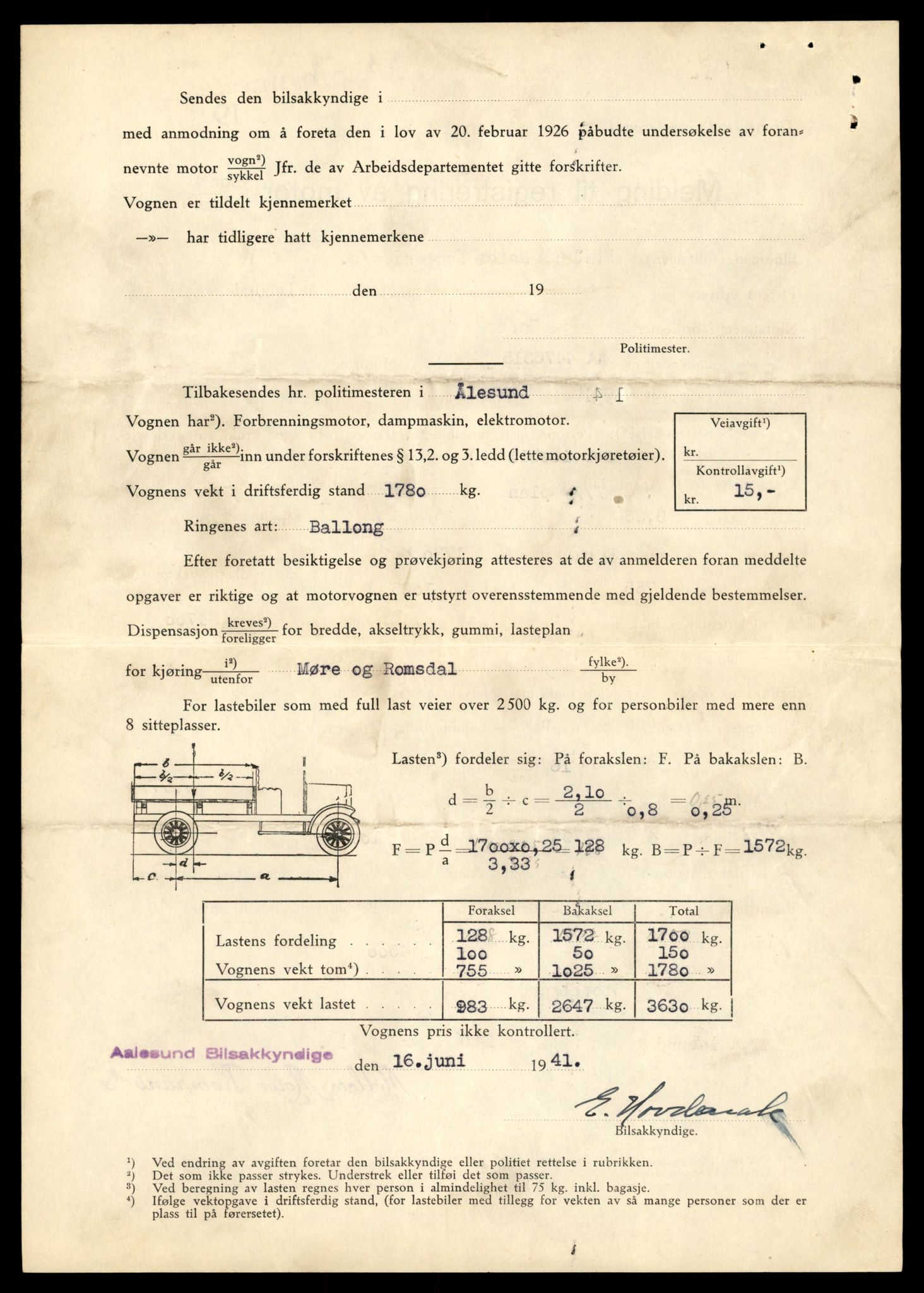 Møre og Romsdal vegkontor - Ålesund trafikkstasjon, AV/SAT-A-4099/F/Fe/L0034: Registreringskort for kjøretøy T 12500 - T 12652, 1927-1998, s. 2445