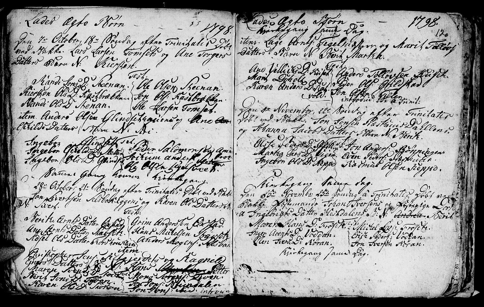 Ministerialprotokoller, klokkerbøker og fødselsregistre - Sør-Trøndelag, SAT/A-1456/606/L0305: Klokkerbok nr. 606C01, 1757-1819, s. 120