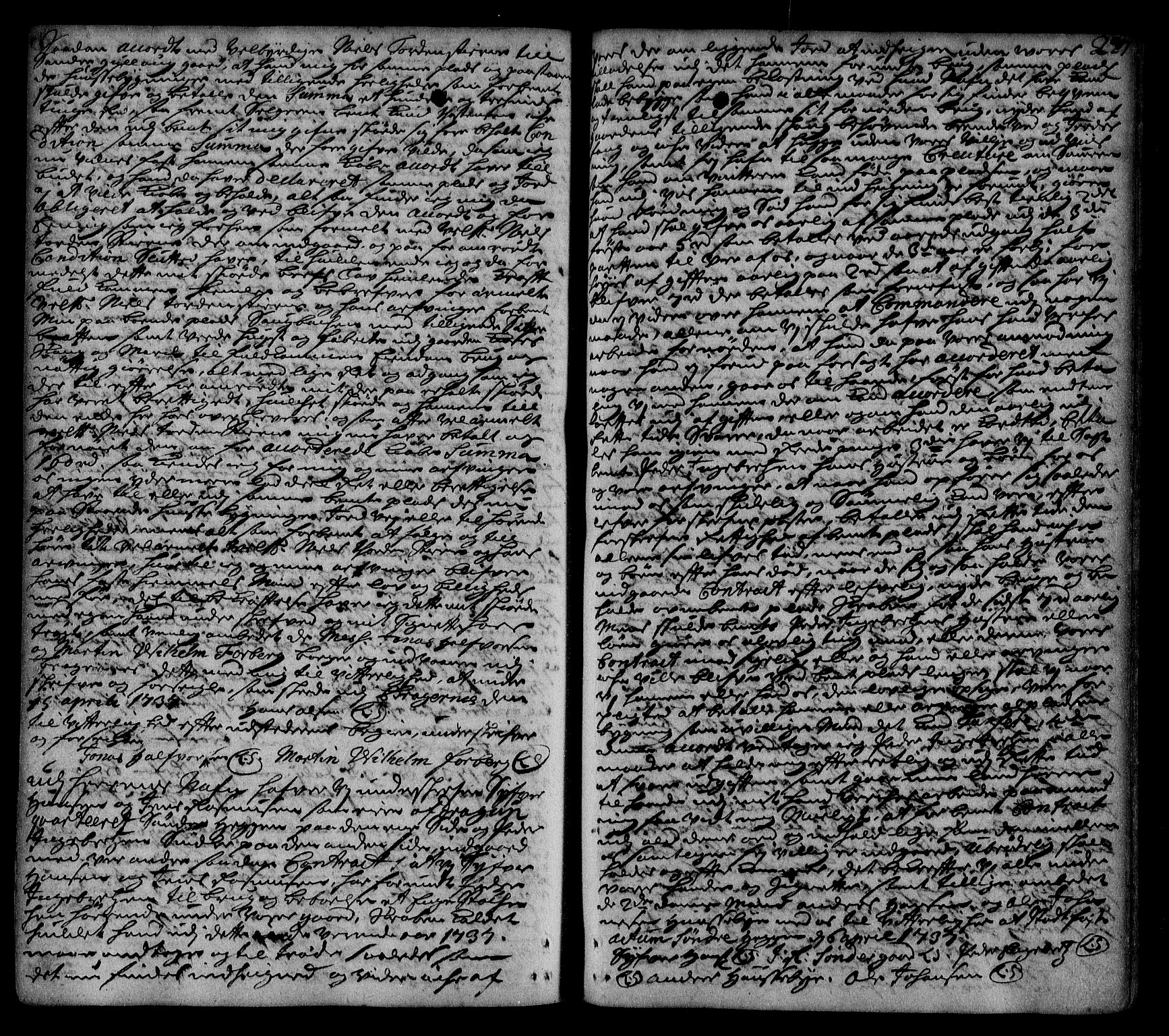 Lier, Røyken og Hurum sorenskriveri, SAKO/A-89/G/Ga/Gaa/L0002: Pantebok nr. II, 1725-1755, s. 227