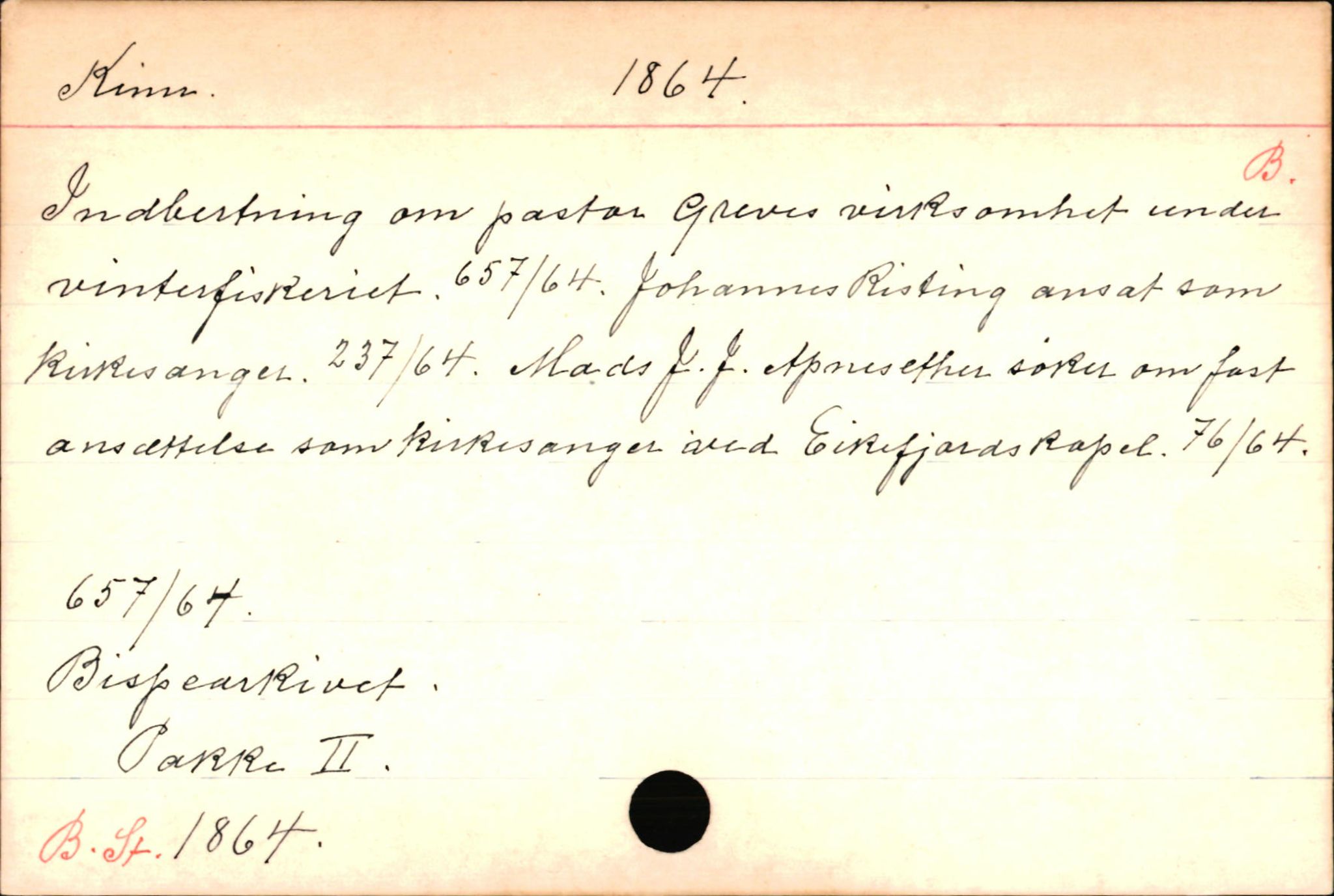 Haugen, Johannes - lærer, AV/SAB-SAB/PA-0036/01/L0001: Om klokkere og lærere, 1521-1904, s. 9386