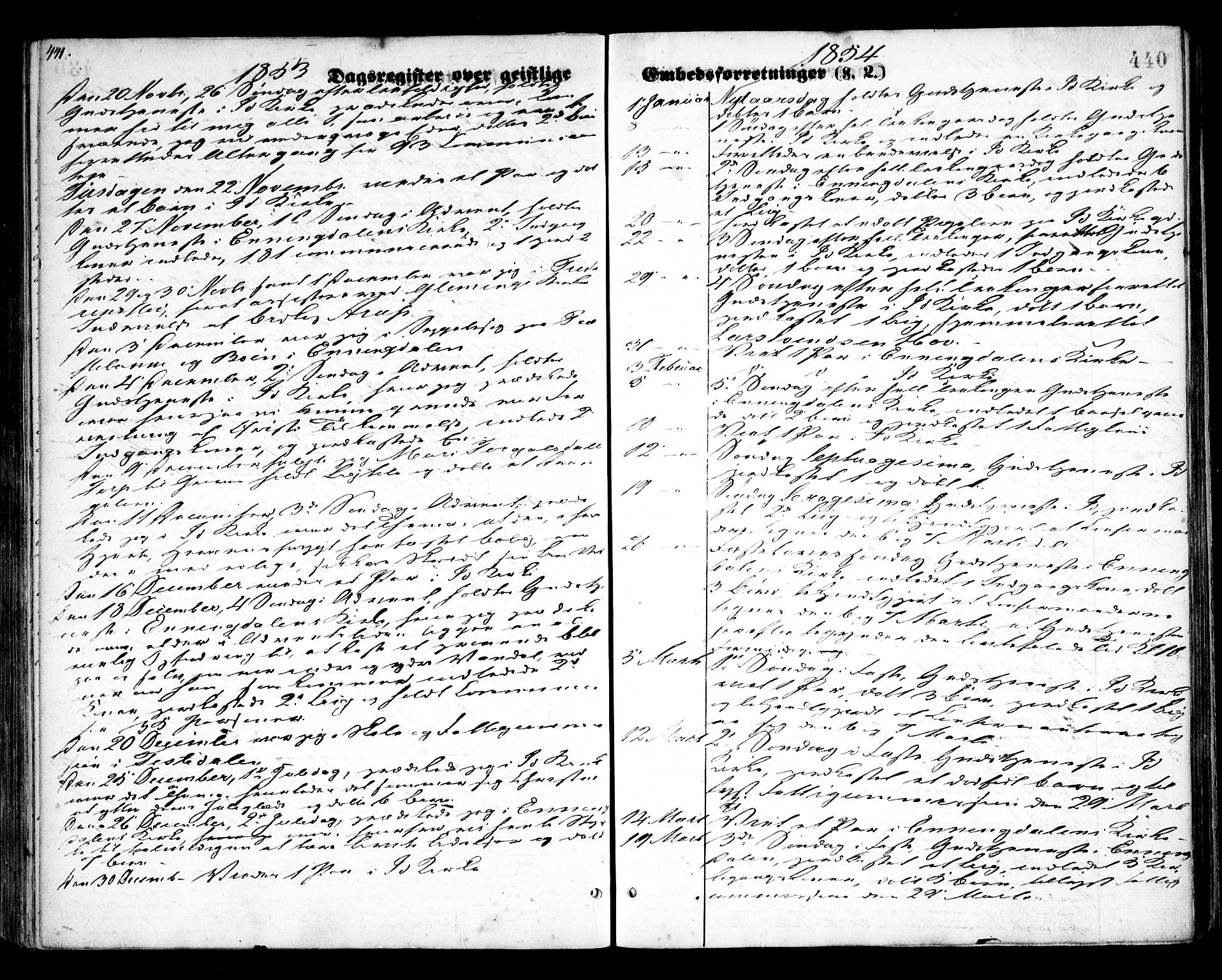 Idd prestekontor Kirkebøker, AV/SAO-A-10911/F/Fc/L0004b: Ministerialbok nr. III 4B, 1848-1860, s. 440