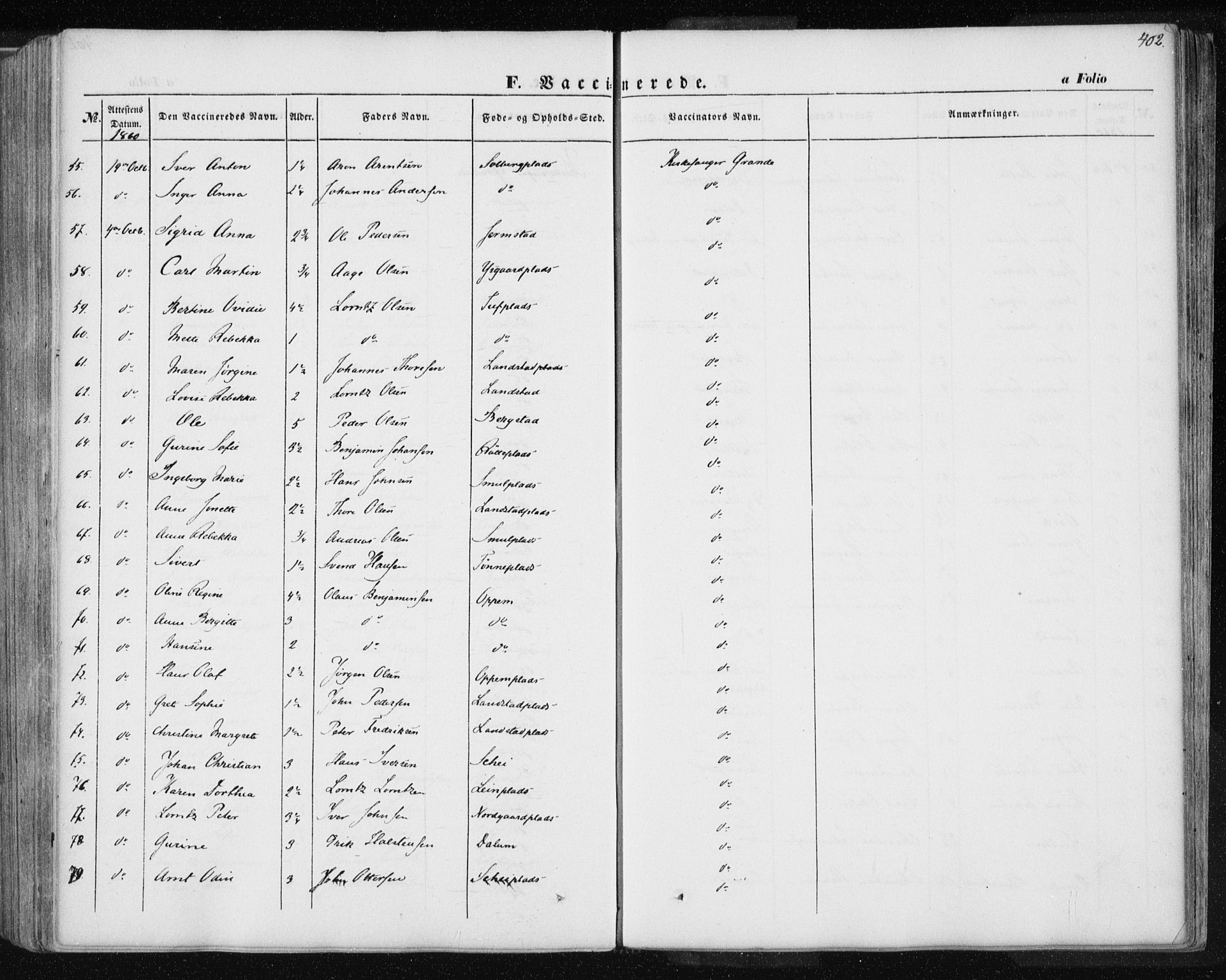 Ministerialprotokoller, klokkerbøker og fødselsregistre - Nord-Trøndelag, AV/SAT-A-1458/735/L0342: Ministerialbok nr. 735A07 /1, 1849-1862, s. 402