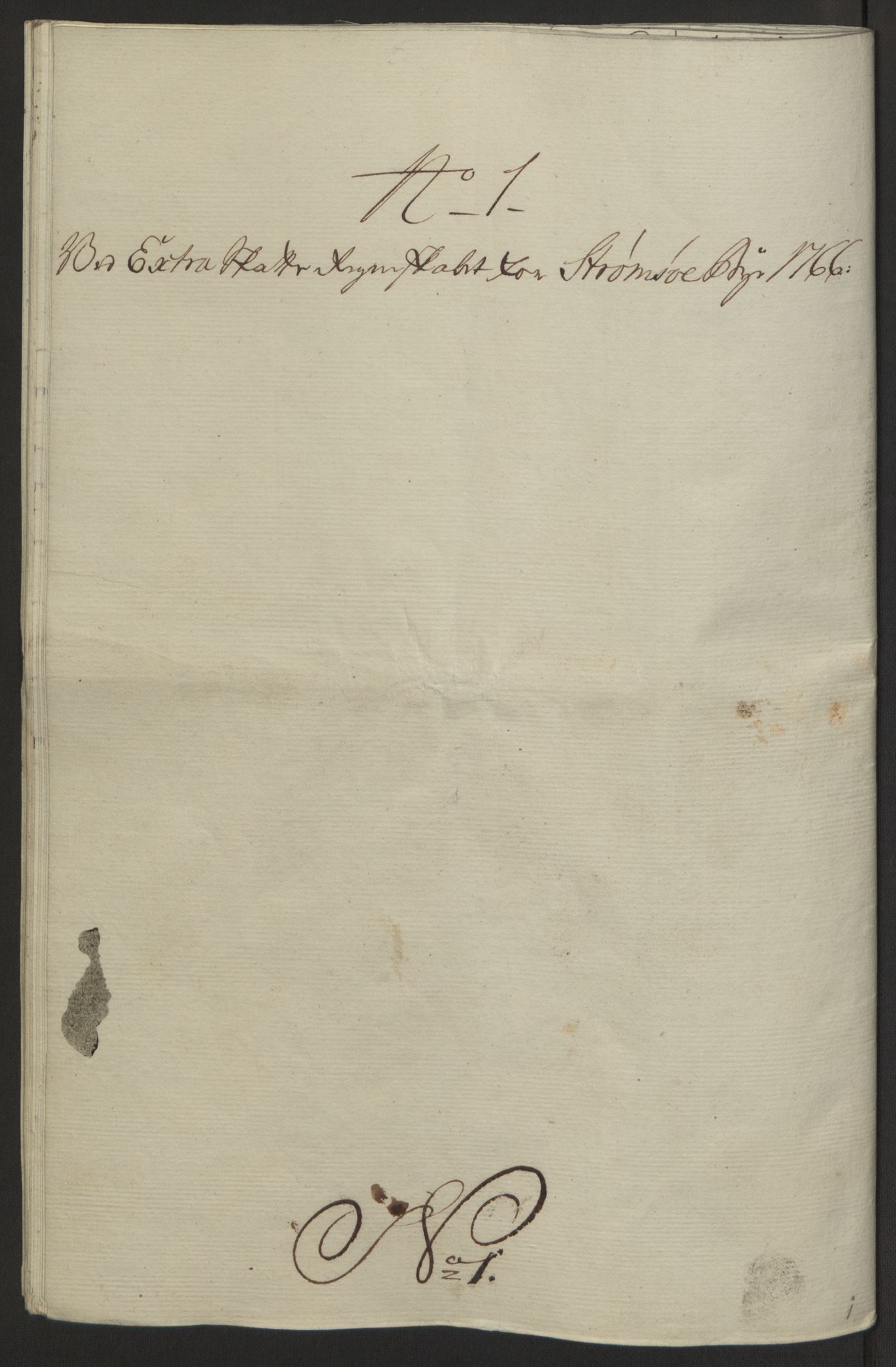 Rentekammeret inntil 1814, Reviderte regnskaper, Byregnskaper, RA/EA-4066/R/Rg/L0144/0001: [G4] Kontribusjonsregnskap / Ekstraskatt, 1762-1767, s. 447