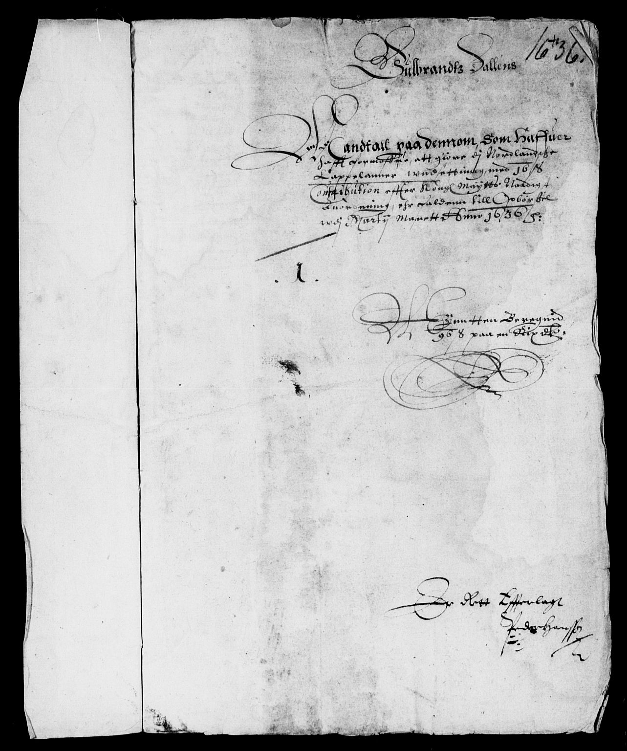 Rentekammeret inntil 1814, Reviderte regnskaper, Lensregnskaper, RA/EA-5023/R/Rb/Rba/L0126: Akershus len, 1635-1636