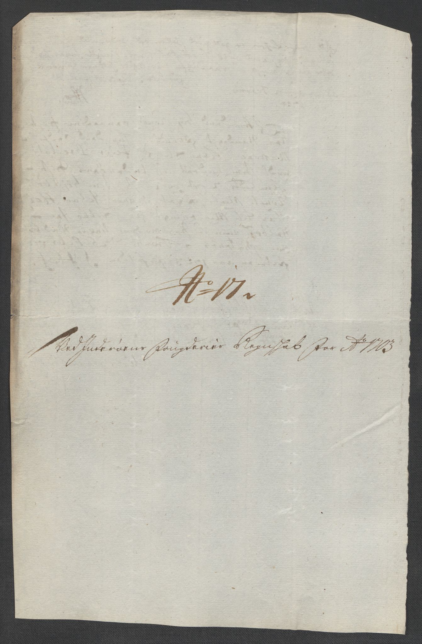 Rentekammeret inntil 1814, Reviderte regnskaper, Fogderegnskap, RA/EA-4092/R63/L4313: Fogderegnskap Inderøy, 1703-1704, s. 238