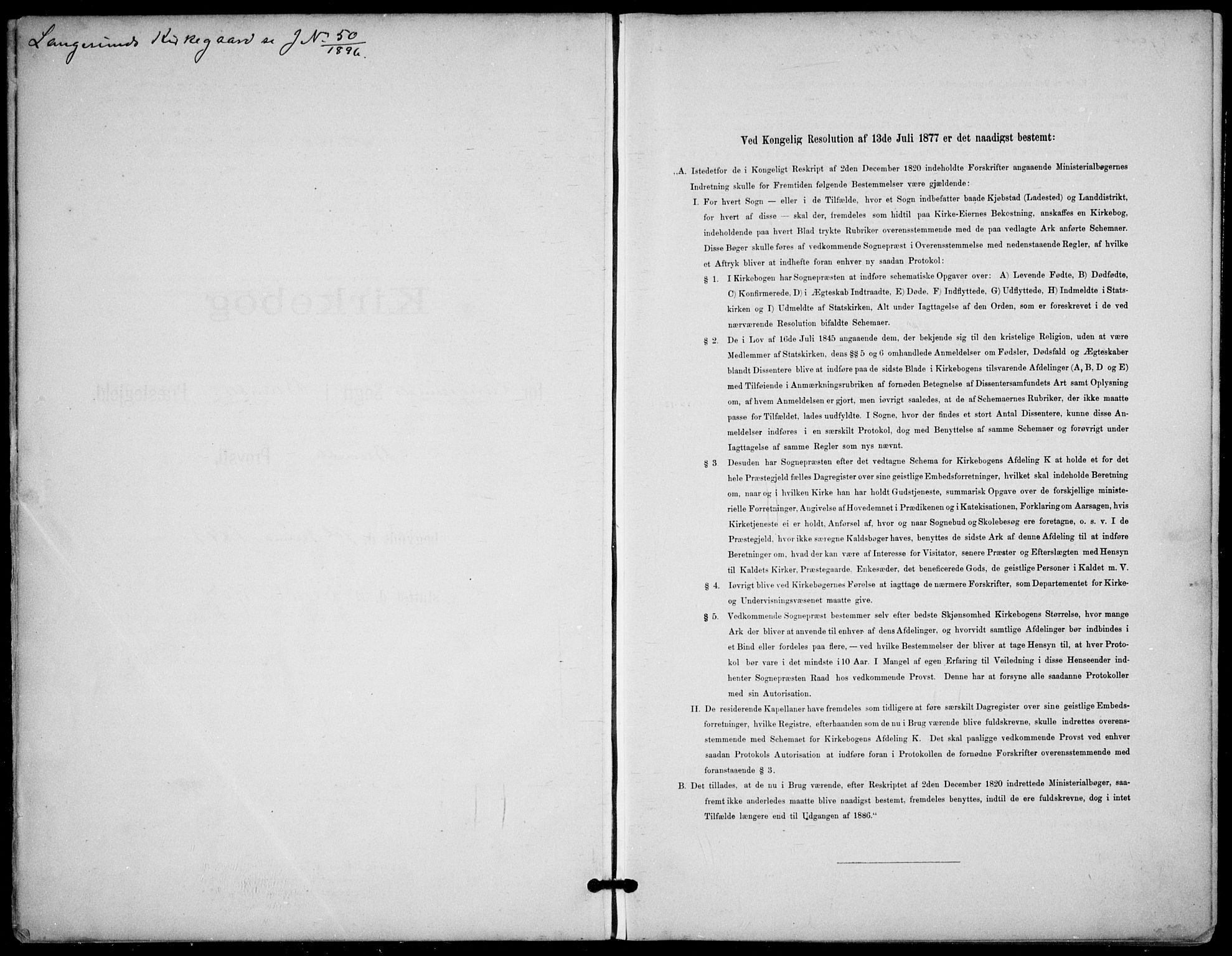 Langesund kirkebøker, SAKO/A-280/F/Fa/L0003: Ministerialbok nr. 3, 1893-1907