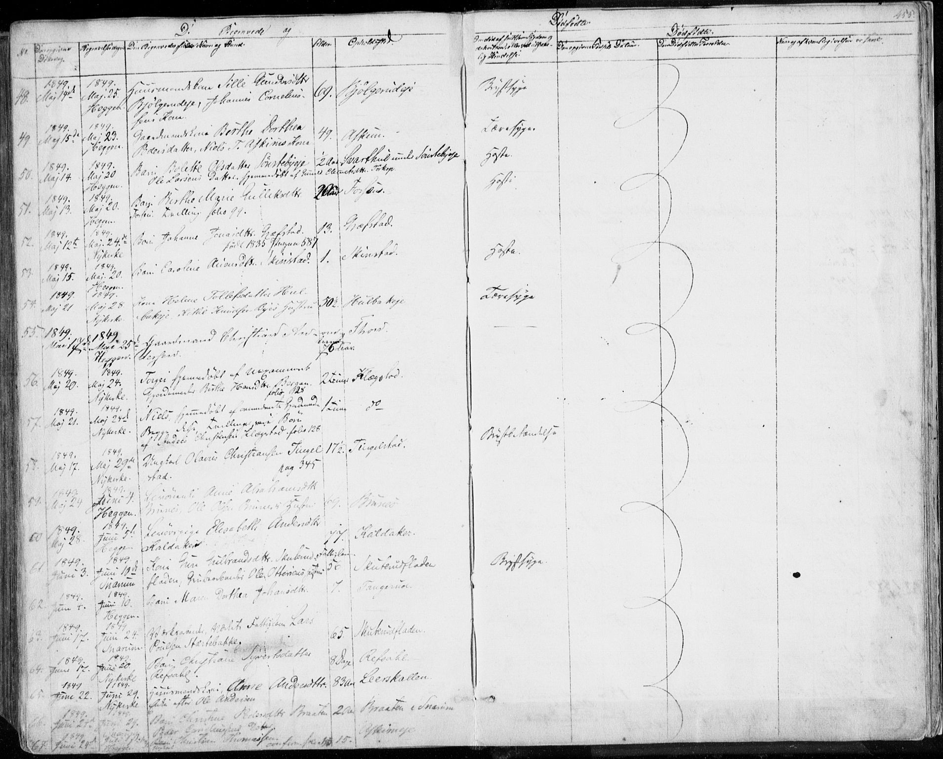 Modum kirkebøker, AV/SAKO-A-234/F/Fa/L0007: Ministerialbok nr. 7, 1841-1850, s. 455