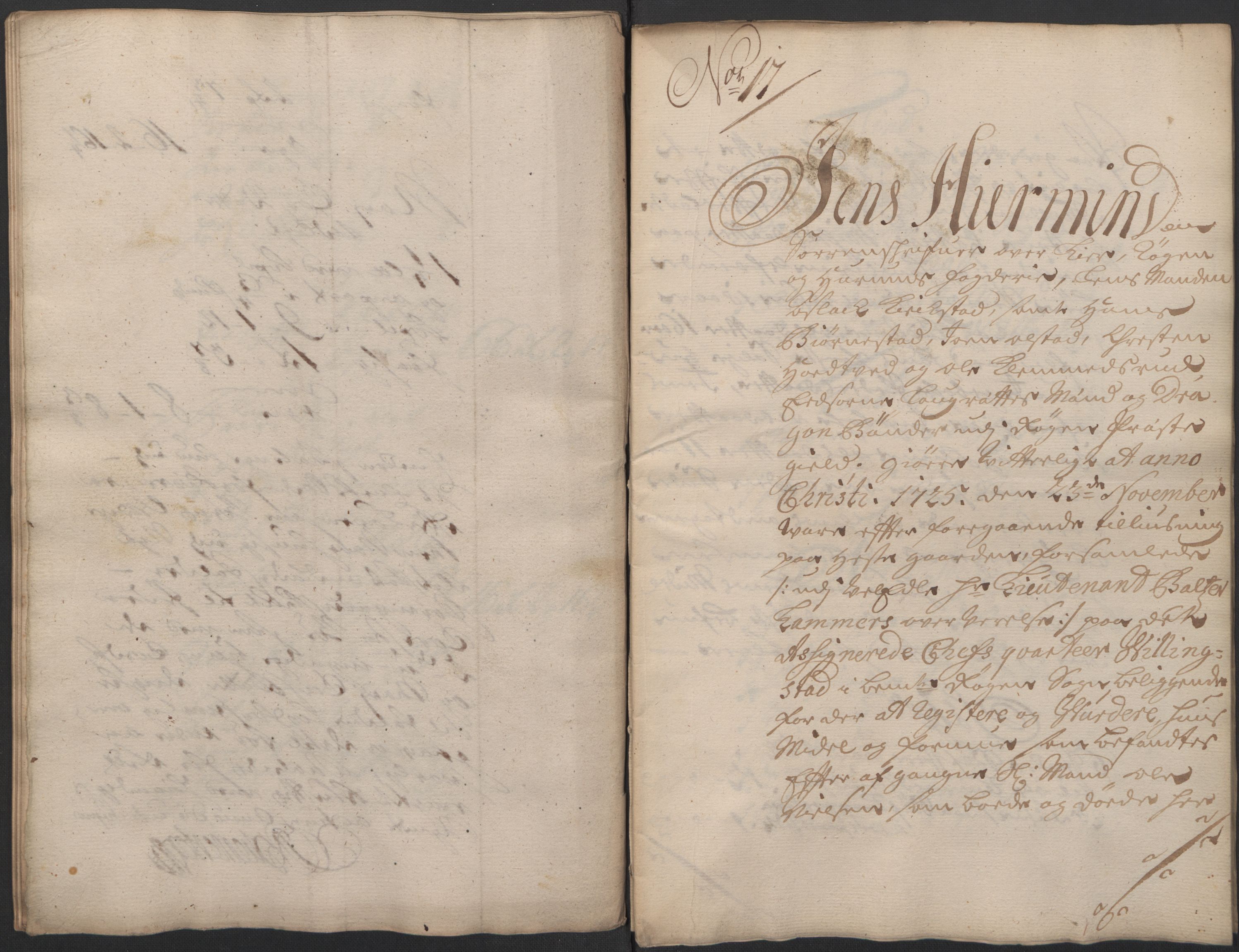 Forsvaret, Generalauditøren, AV/RA-RAFA-1772/F/Fj/Fjb/L0001: Skifter nr. 1 - 39. (1725, 1726), 1725-1726, s. 253
