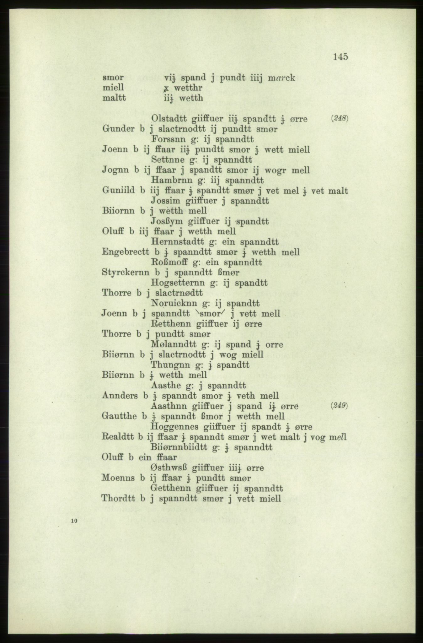 Publikasjoner utgitt av Arkivverket, PUBL/PUBL-001/C/0006: Bind 6: Rekneskapsbøker for Trondheims len 1548-1549 og 1557-1559, 1548-1559, s. 145