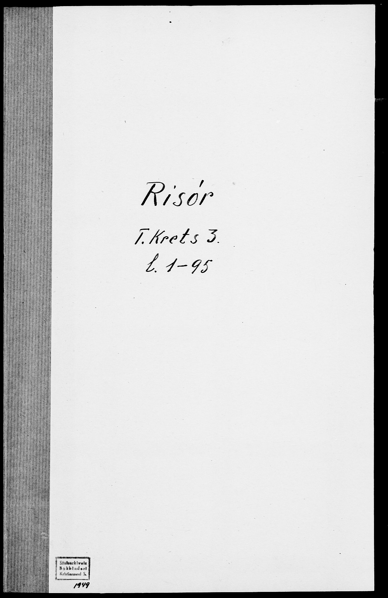 SAK, Folketelling 1875 for 0901B Risør prestegjeld, Risør kjøpstad, 1875, s. 313