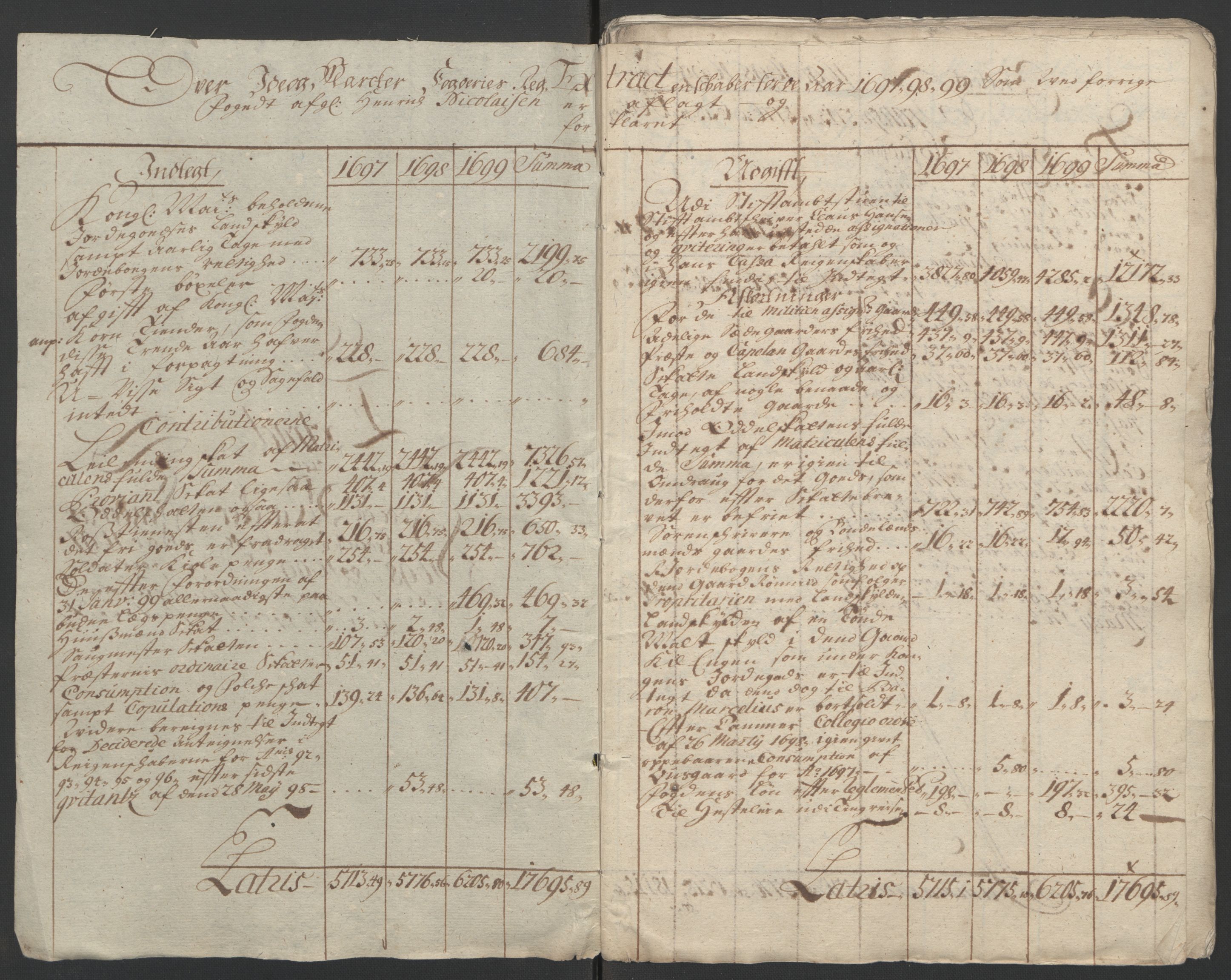 Rentekammeret inntil 1814, Reviderte regnskaper, Fogderegnskap, AV/RA-EA-4092/R01/L0014: Fogderegnskap Idd og Marker, 1699, s. 150