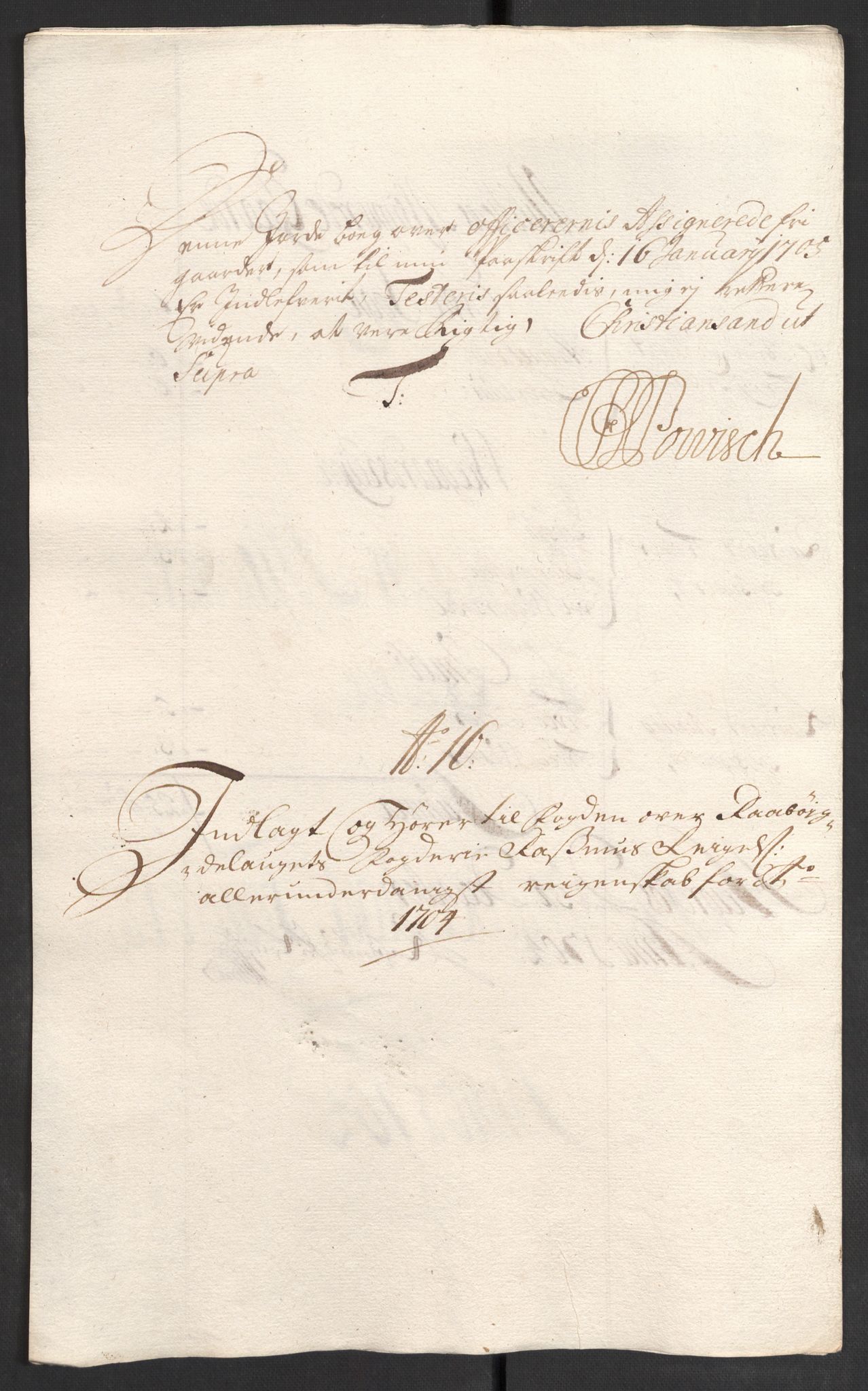 Rentekammeret inntil 1814, Reviderte regnskaper, Fogderegnskap, AV/RA-EA-4092/R40/L2447: Fogderegnskap Råbyggelag, 1703-1705, s. 292