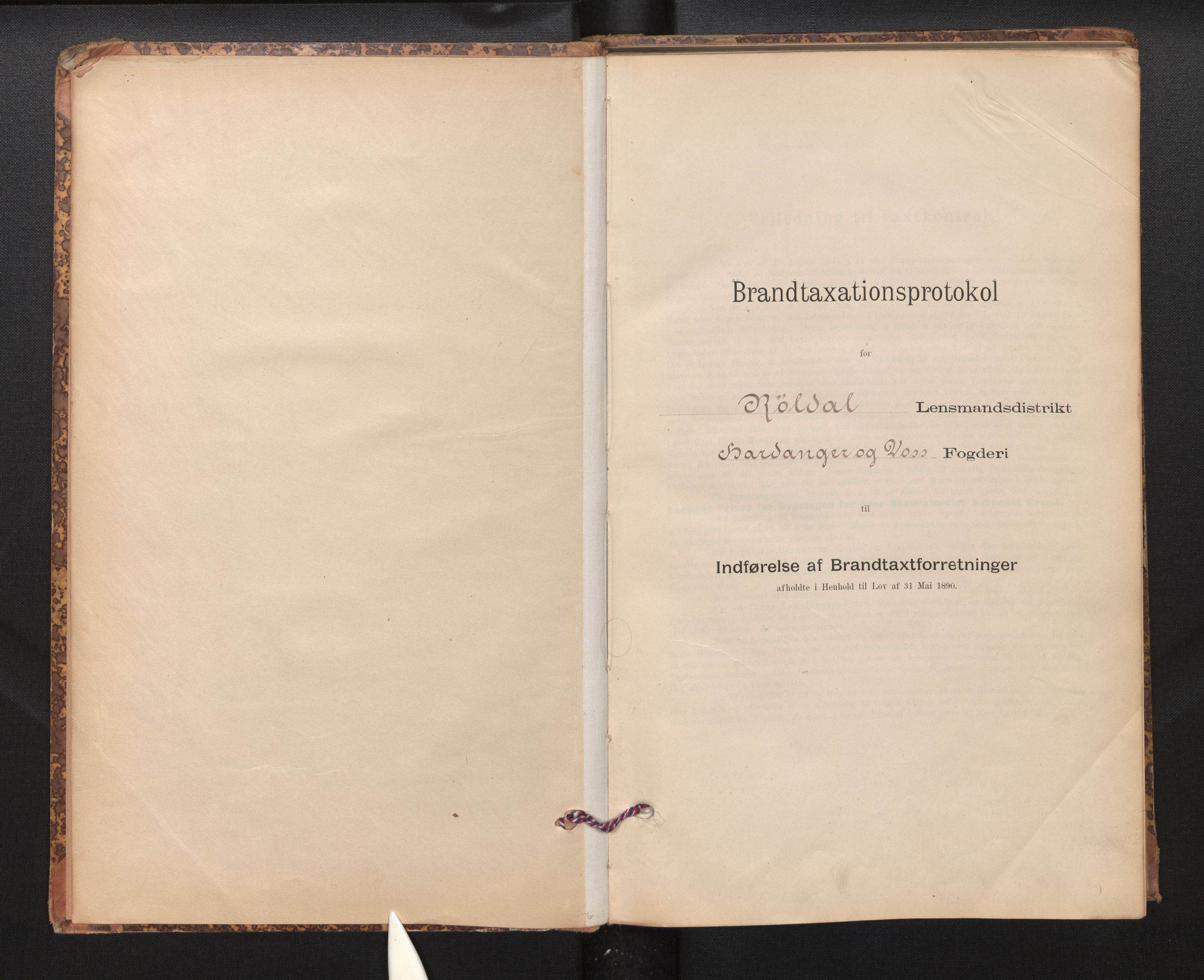 Lensmannen i Røldal, AV/SAB-A-34501/0012/L0003: Branntakstprotokoll, skjematakst, 1904-1936