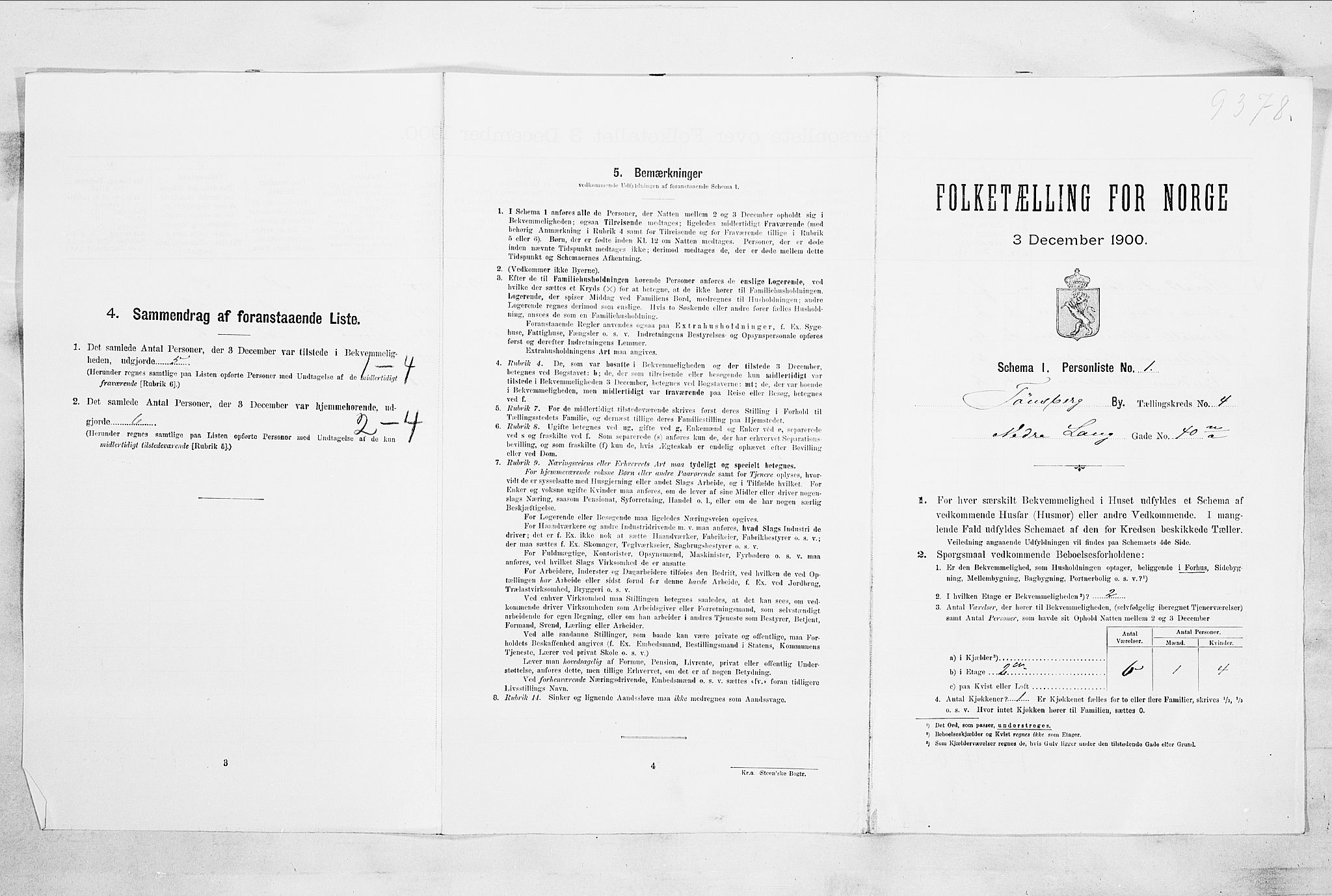 RA, Folketelling 1900 for 0705 Tønsberg kjøpstad, 1900, s. 643