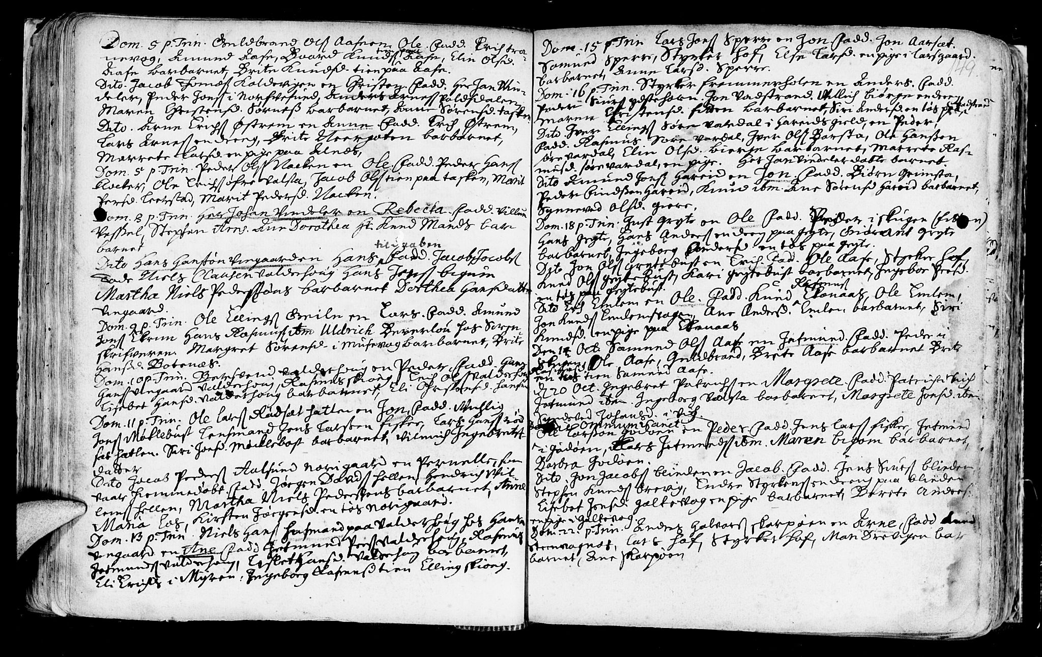 Ministerialprotokoller, klokkerbøker og fødselsregistre - Møre og Romsdal, AV/SAT-A-1454/528/L0390: Ministerialbok nr. 528A01, 1698-1739, s. 148-149