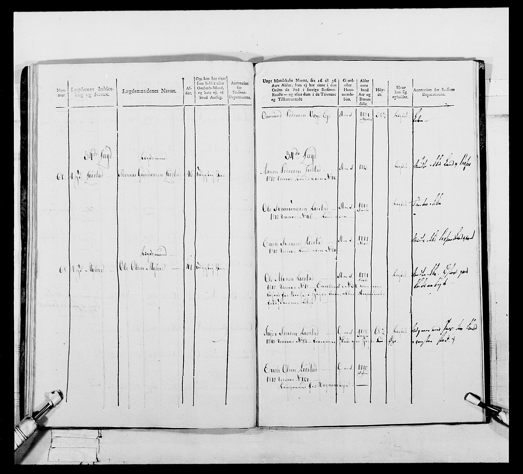 Generalitets- og kommissariatskollegiet, Det kongelige norske kommissariatskollegium, AV/RA-EA-5420/E/Eh/L0112: Vesterlenske nasjonale infanteriregiment, 1812, s. 157