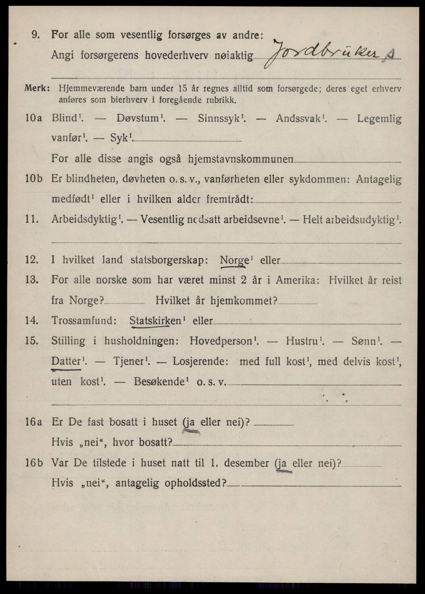 SAT, Folketelling 1920 for 1535 Vestnes herred, 1920, s. 1708