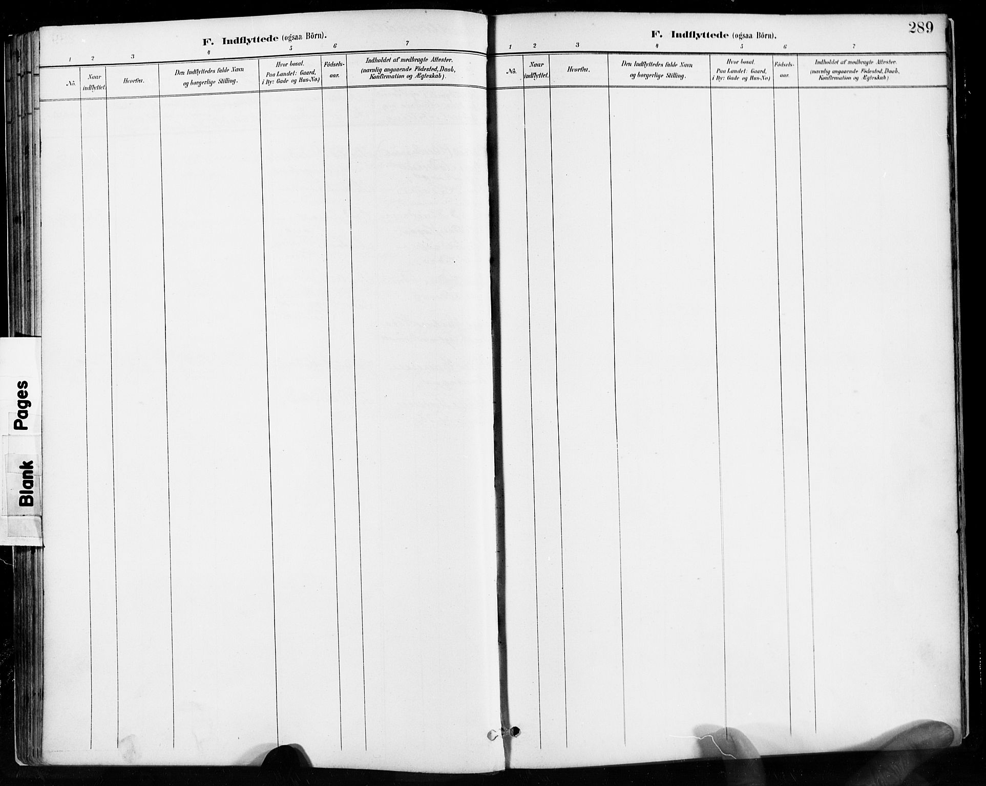 Høyland sokneprestkontor, AV/SAST-A-101799/001/30BA/L0013: Ministerialbok nr. A 13.2, 1889-1898, s. 289