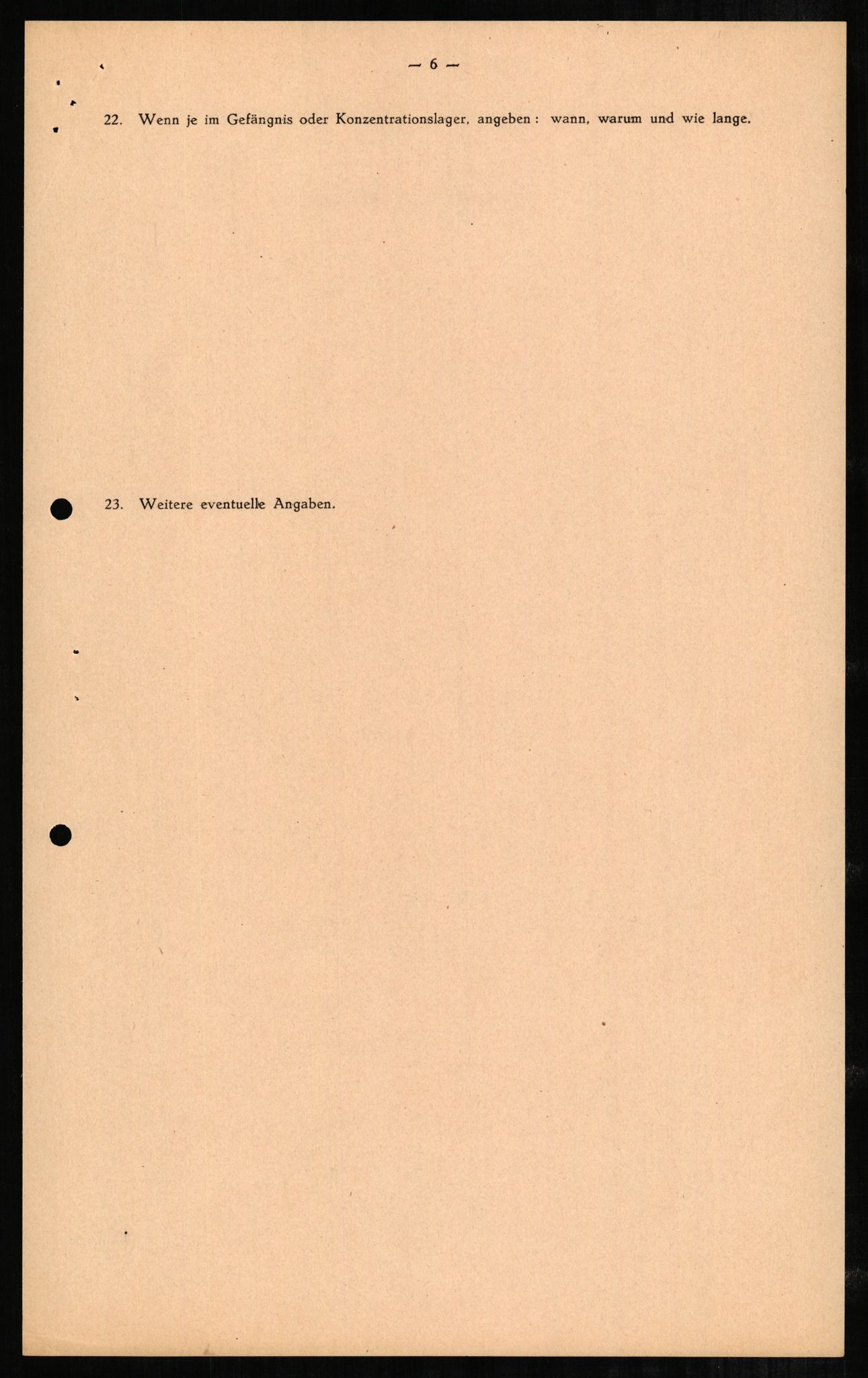 Forsvaret, Forsvarets overkommando II, RA/RAFA-3915/D/Db/L0002: CI Questionaires. Tyske okkupasjonsstyrker i Norge. Tyskere., 1945-1946, s. 358