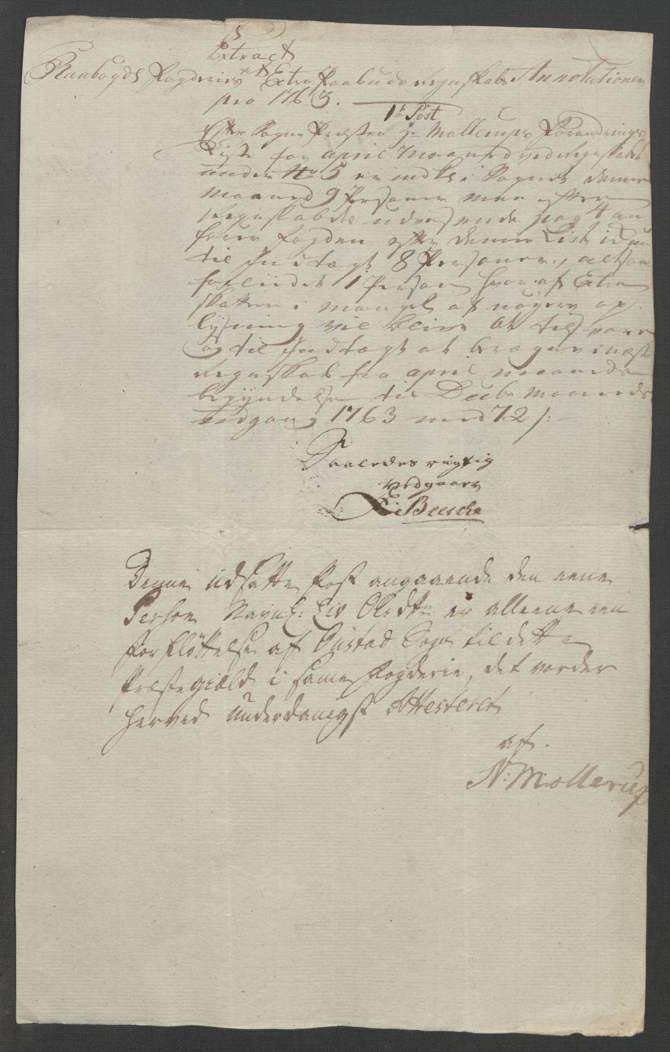 Rentekammeret inntil 1814, Reviderte regnskaper, Fogderegnskap, AV/RA-EA-4092/R40/L2517: Ekstraskatten Råbyggelag, 1762-1763, s. 633