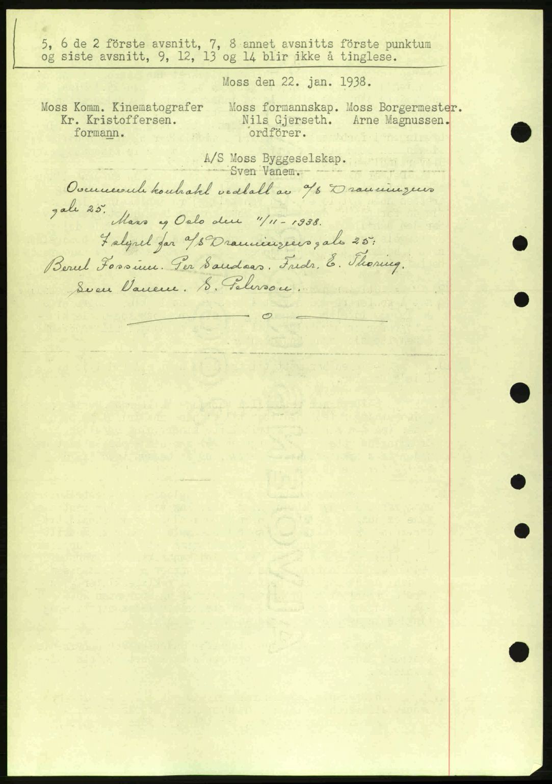 Moss sorenskriveri, SAO/A-10168: Pantebok nr. A5, 1938-1939, Dagboknr: 2296/1938